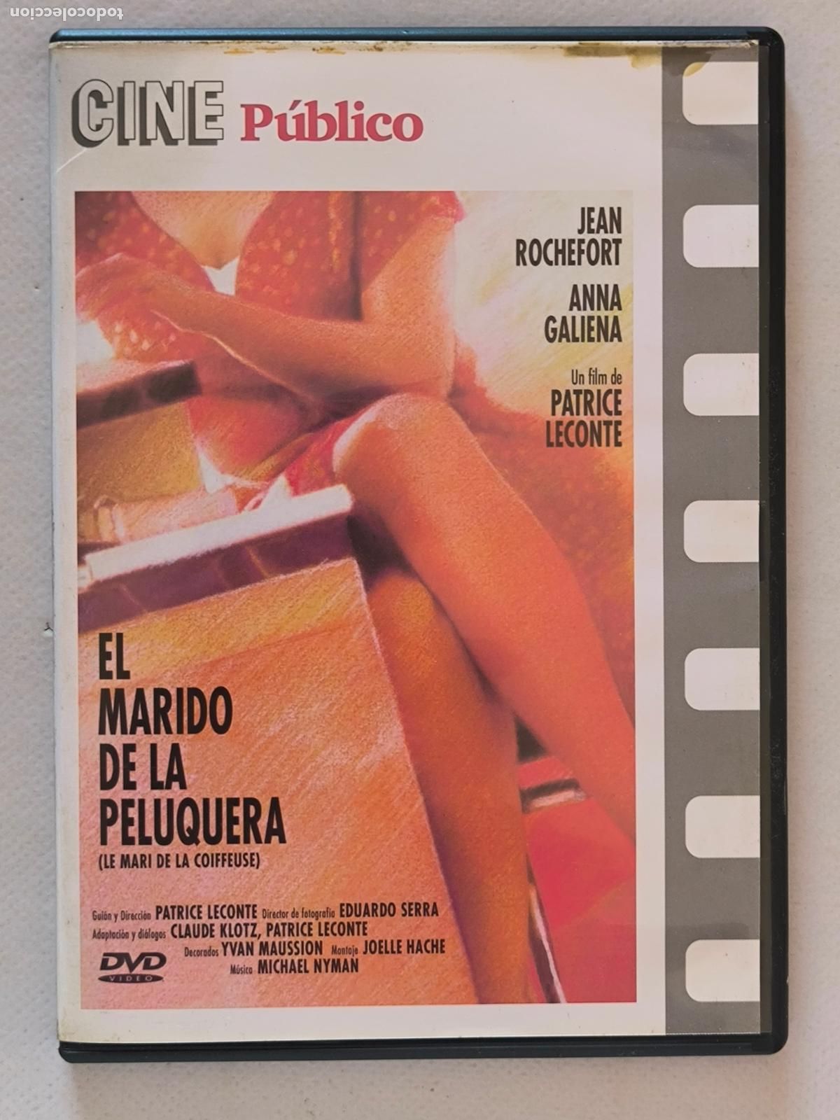 Cine: DVD EL MARIDO DE LA PELUQUERA - JEAN ROCHEFORT - CAJA SLIM (08)