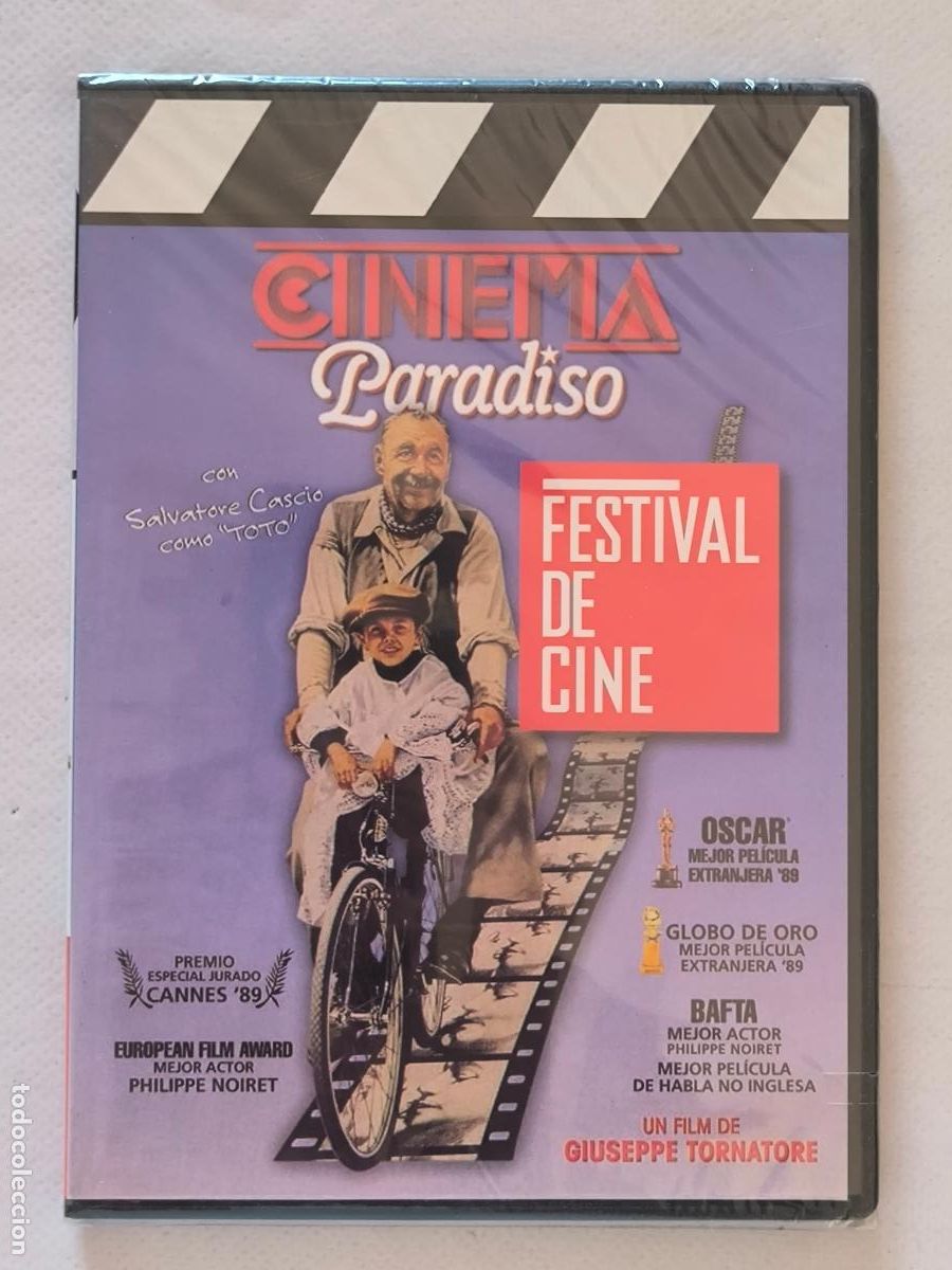 Cine: DVD CINEMA PARADISO - GIUSEPPE TORNATORE - CAJA SLIM - NUEVO, PRECINTADO (08)