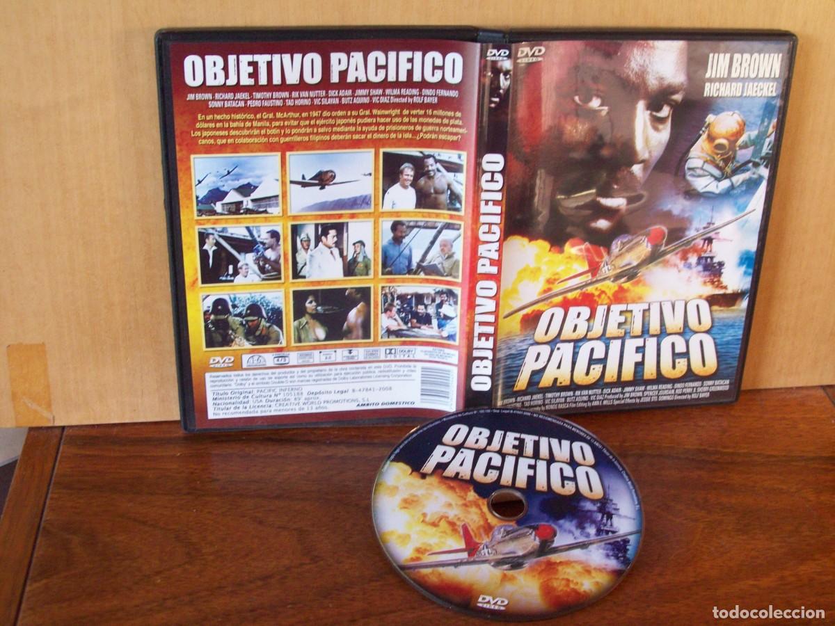 Cine: OBJETIVO PACIFICO - JIM BROWN - RICHARD JAECKEL -TIMOTHY BROWN - DVD