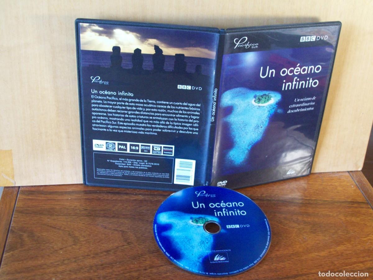 Cine: UN OCEANO INFINITO (PACIFICO SUR) - DOCUMENTAL CAJA FINA BBC - DVD1,50