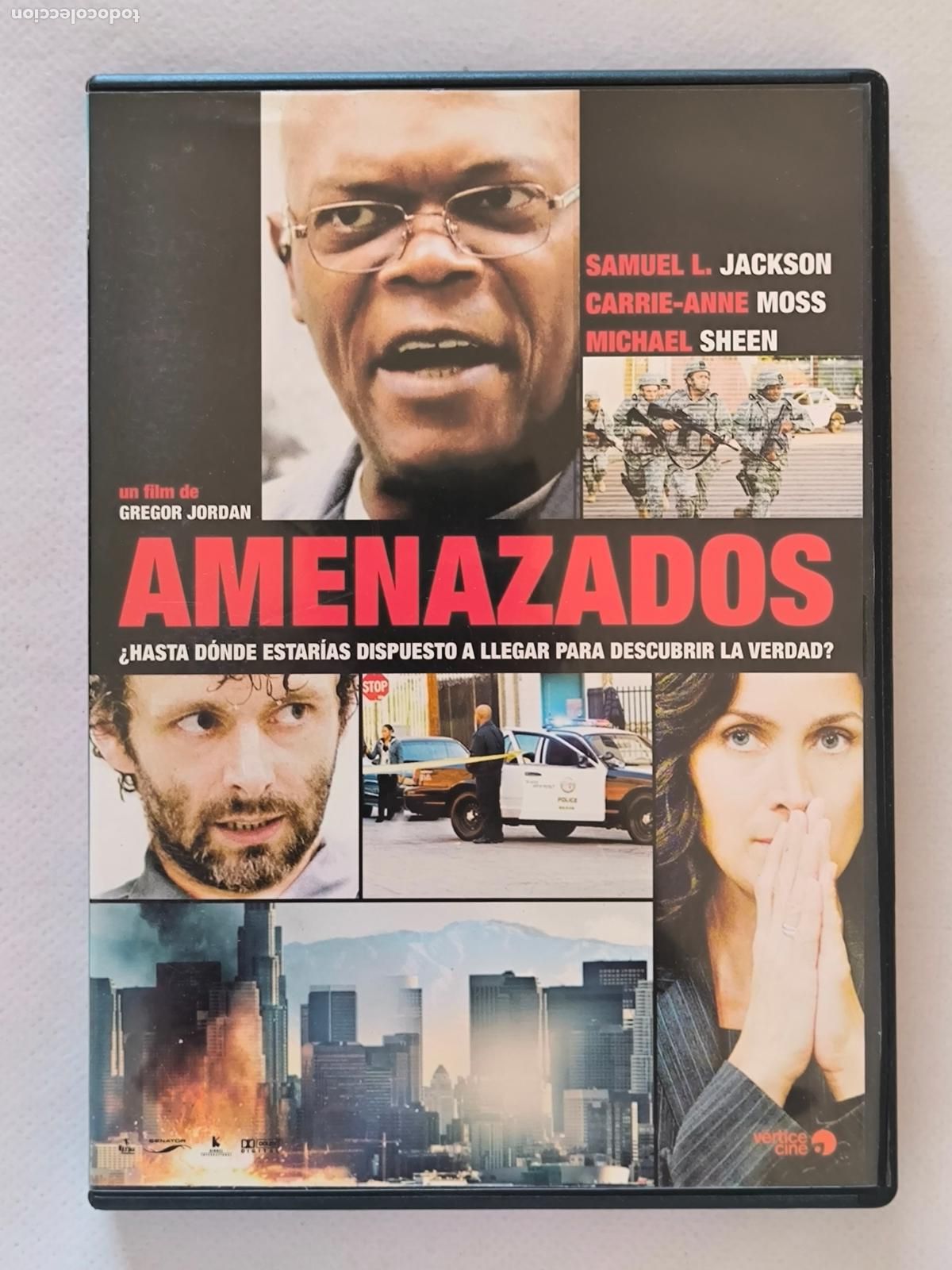 Cin&eacute;ma: DVD AMENAZADOS - SAMUEL L. JACKSON (09)