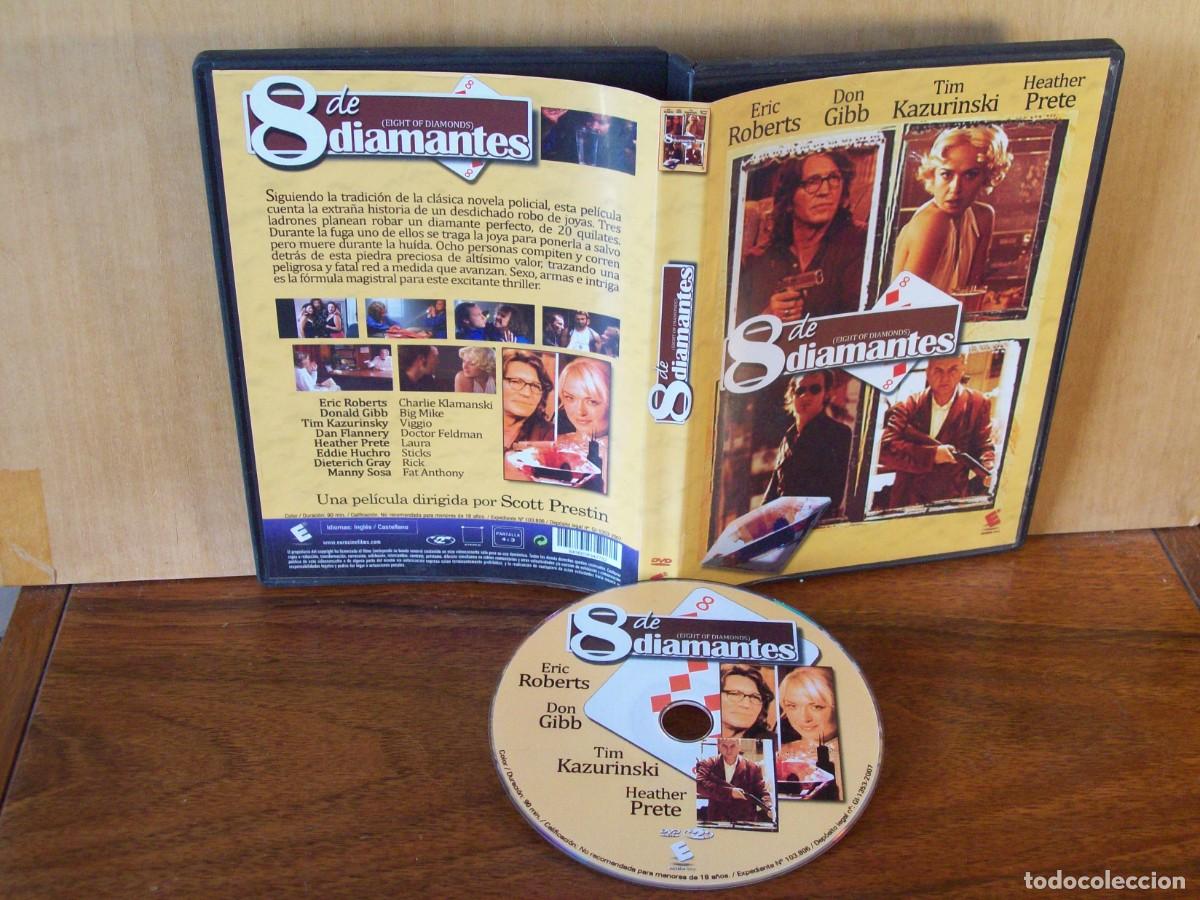 Kino: 8 DE DIAMANTES - ERIC ROBERTS - DON GIBB - TIM KAZURINSKI - HEATHER PRETE - DVD