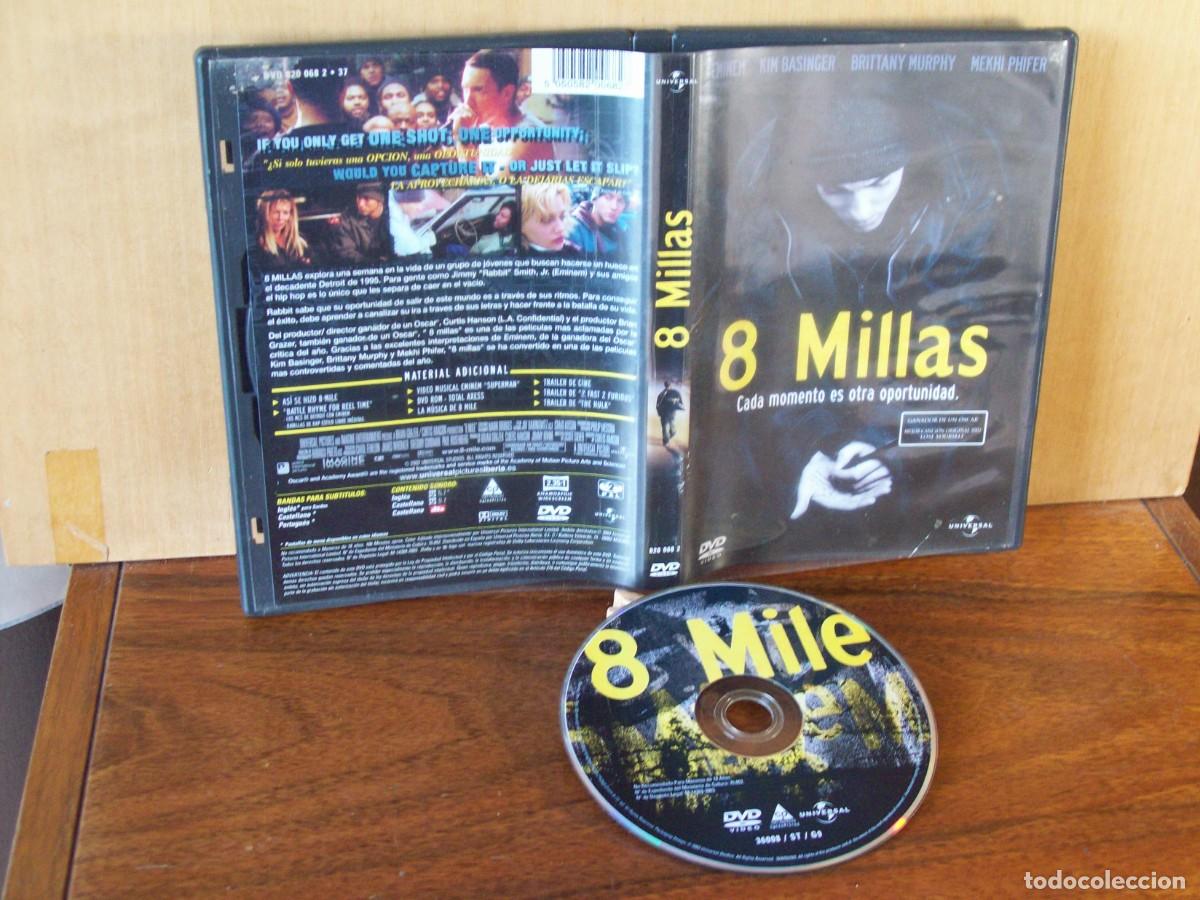 Kino: 8 MILLAS - EMINEM - KIM BASINGER - BRITTANY MURPHY - MEKHI PHIFER - DVD