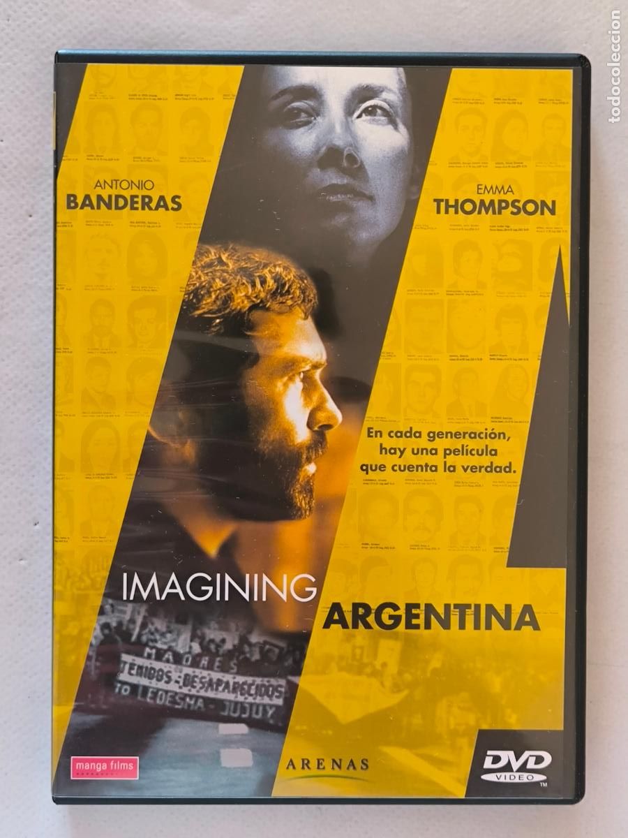 Cine: DVD IMAGINING ARGENTINA - ANTONIO BANDERAS, EMMA THOMPSON (09)