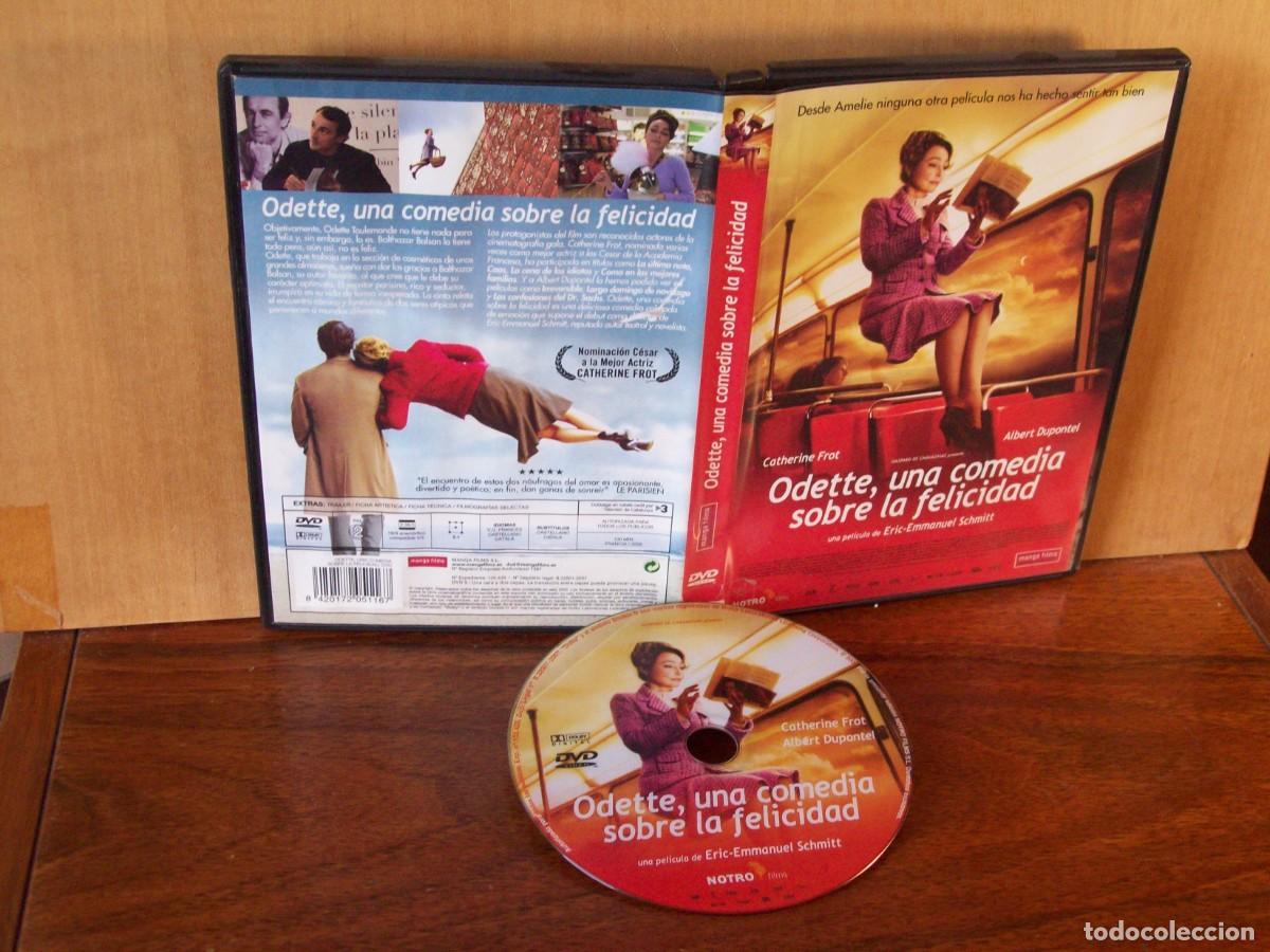 Cine: ODETTE, UNA COMEDIA SOBRE LA FELICIDAD - CATHERINE FROT - ALBERT DUPONTEL - DVD