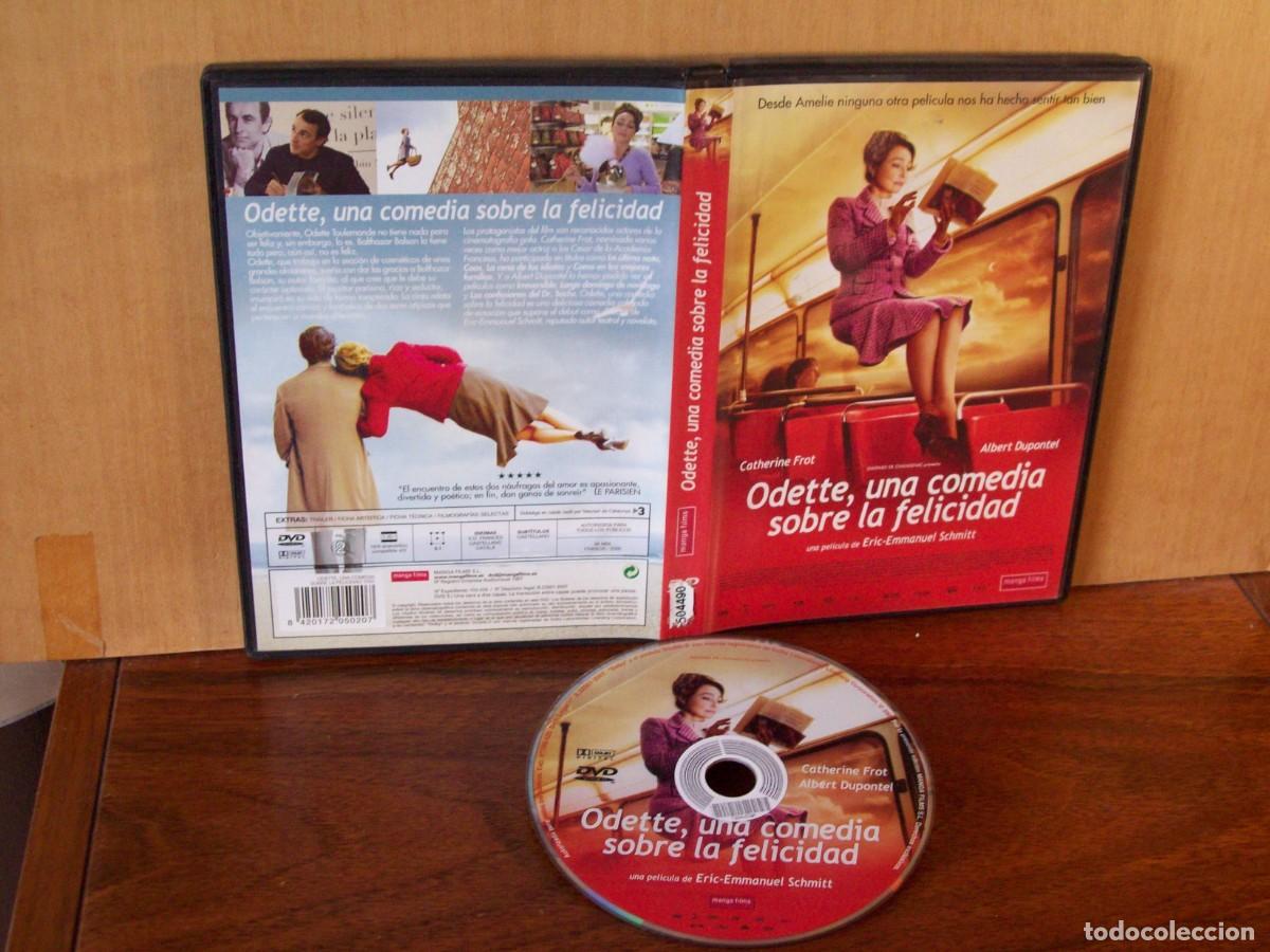 Cine: ODETTE, UNA COMEDIA SOBRE LA FELICIDAD - CATHERINE FROT - ALBERT DUPONTEL - DVD