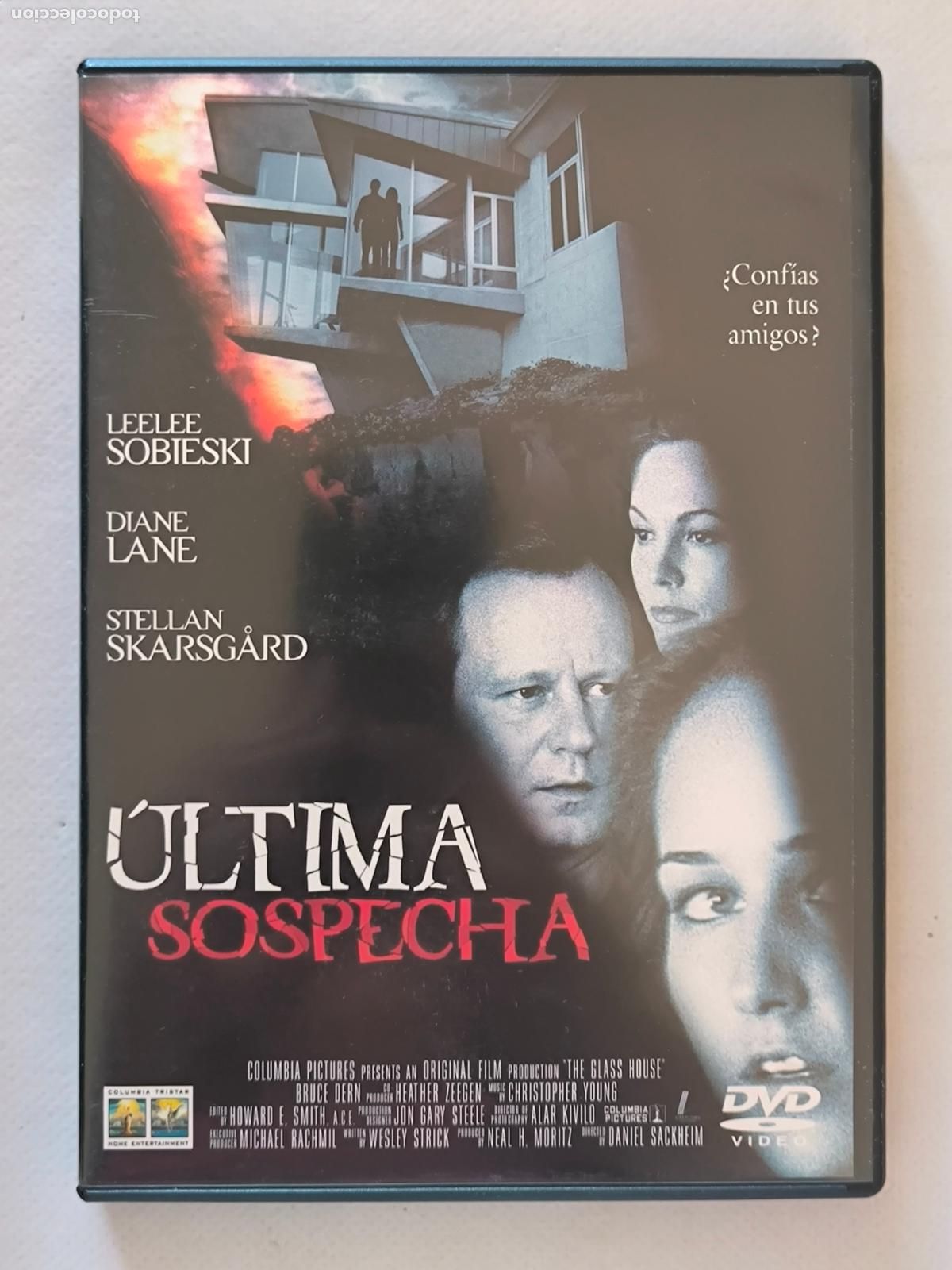 Cine: DVD ULTIMA SOSPECHA - DIANE LANE, STELLAN SKARSGARD (010)