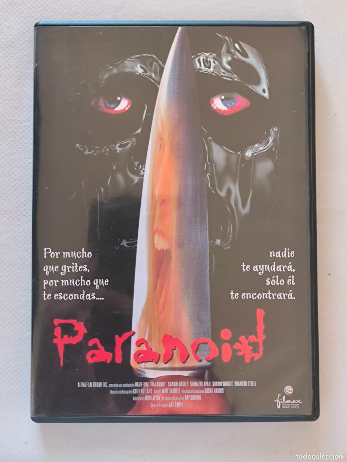 Cine: DVD PARANOID - ASH SMITH (010)