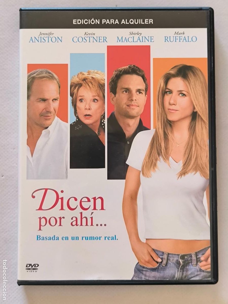 Cine: DVD DICEN POR AHI - EDICION DE ALQUILER - JENNIFER ANISTON (010)