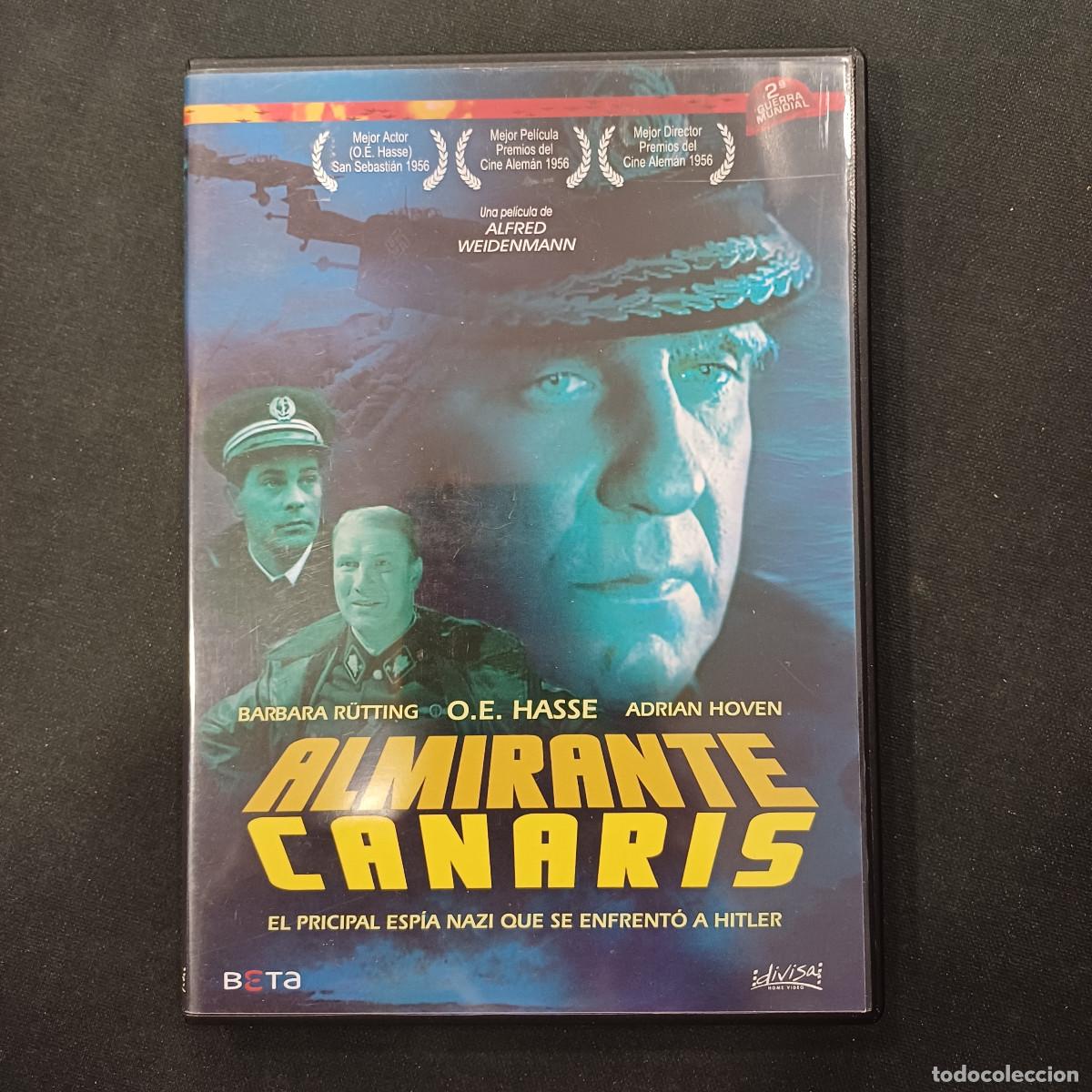 Cine: ALMIRANTE CANARIS/DVD 2&ordf; GUERRA MUNDIAL.