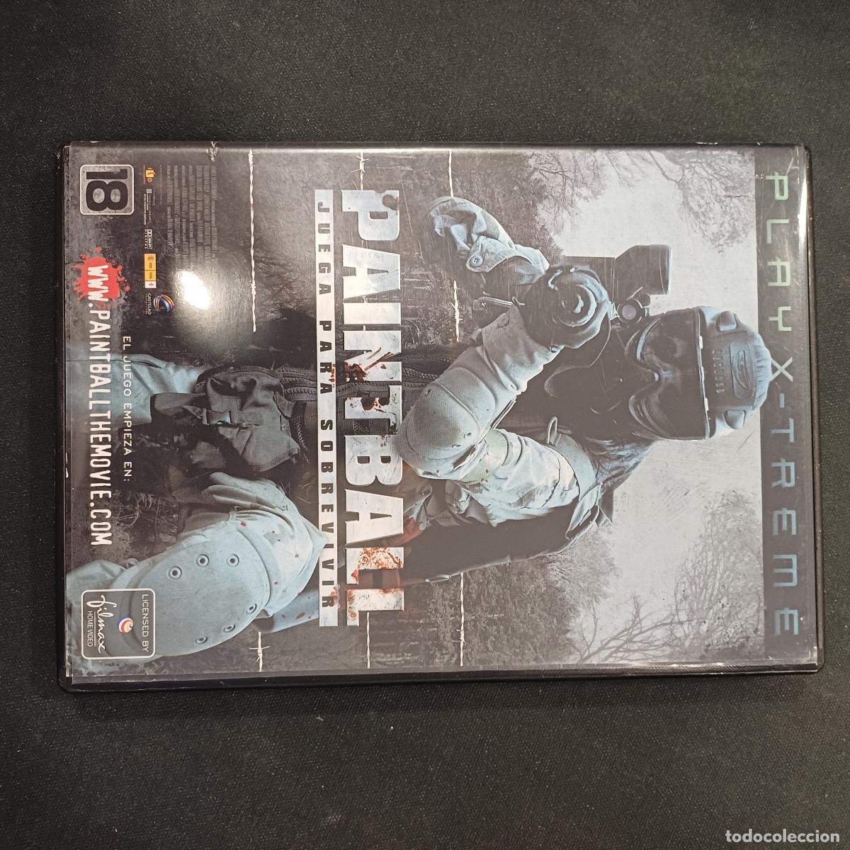 Cine: PAINTBALL/JUEGA PARA SOBREVIVIR/DVD.