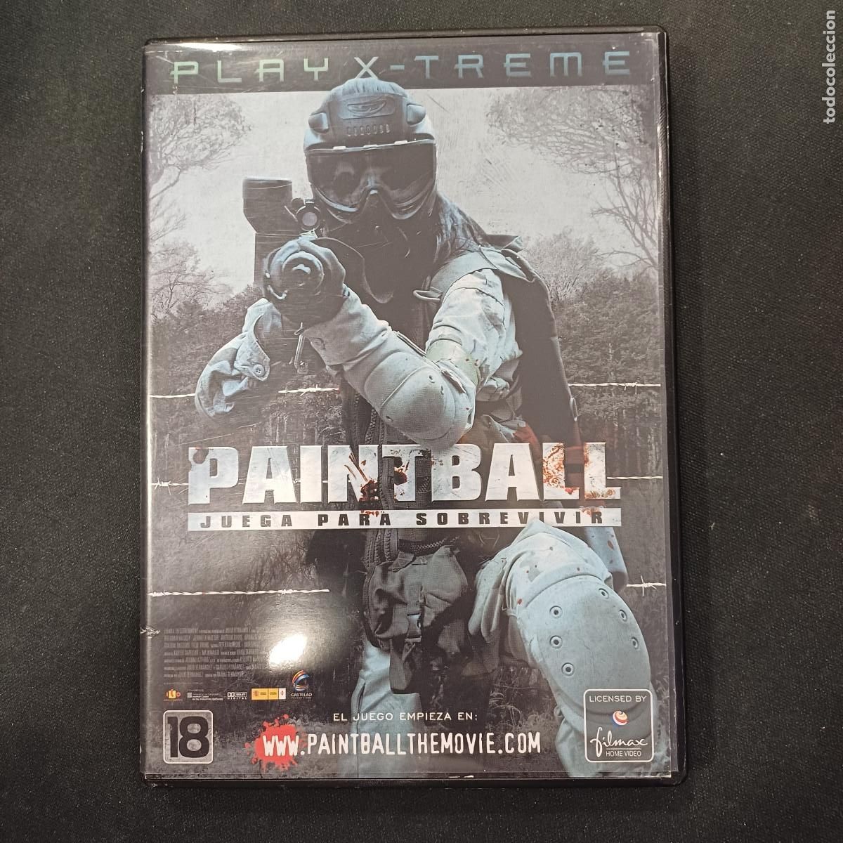 Cine: PAINTBALL/JUEGA PARA SOBREVIVIR/DVD.
