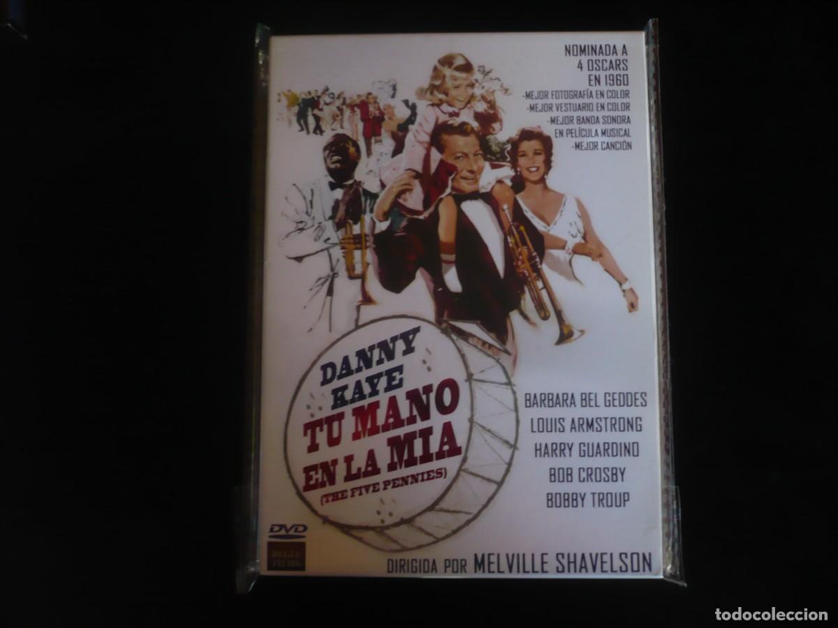 Cine: tu mano en la mia - danny kaye - dvd nuevo precintado - con sobrecubierta de carton