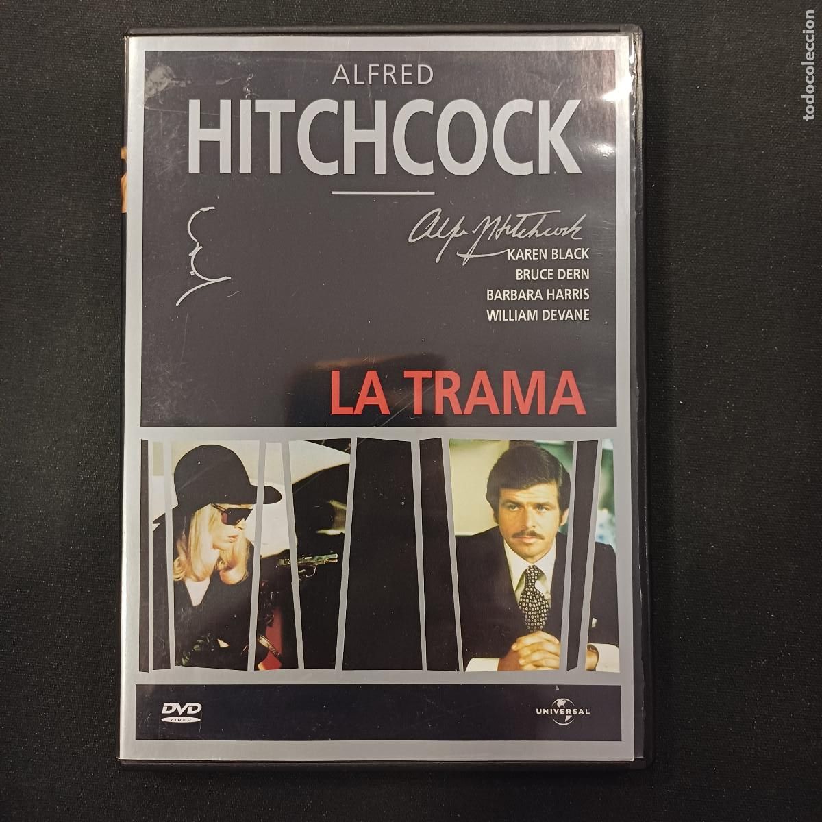 Cine: LA TRAMA/ALFRED HITCHCOCK/DVD.
