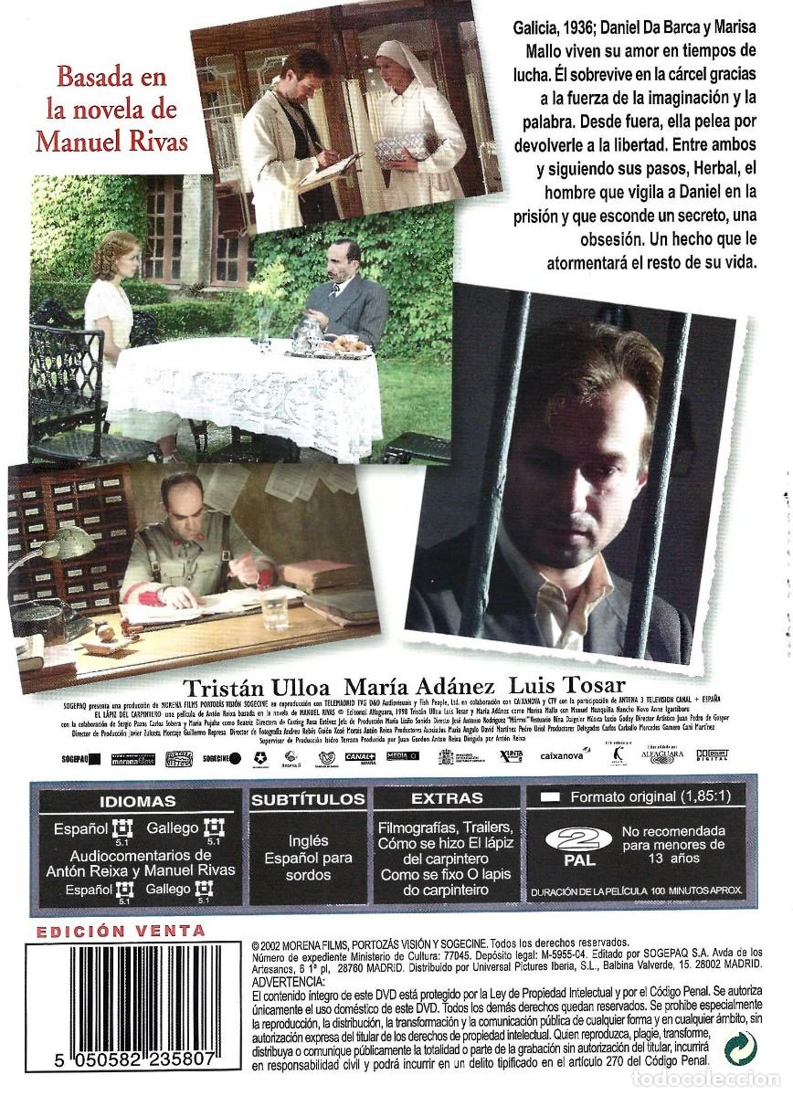 Cine: EL LAPIZ DEL CARPINTERO LUIS TOSAR - Foto 2