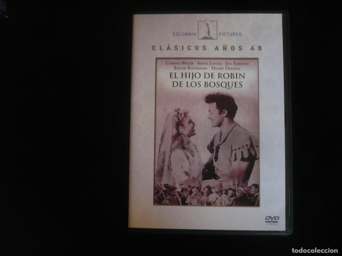 Cine: el hijo de robin de los bosques - dvd como nuevo