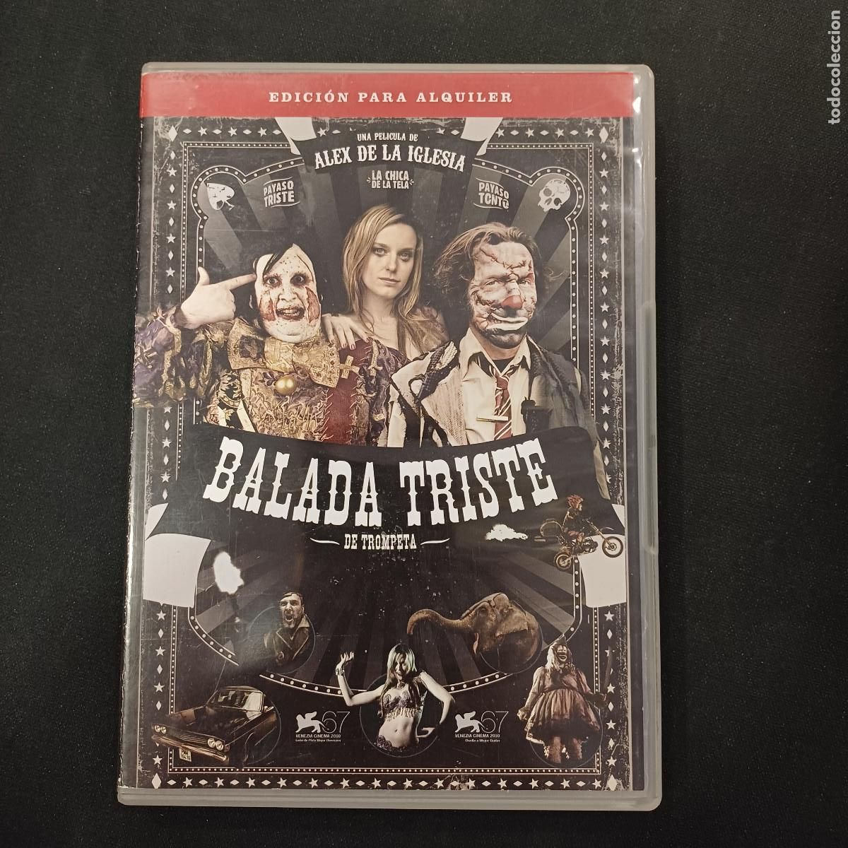 Cine: BALADA TRISTE DE TROMPETA/ALEX DE LA IGLESIA/DVD.