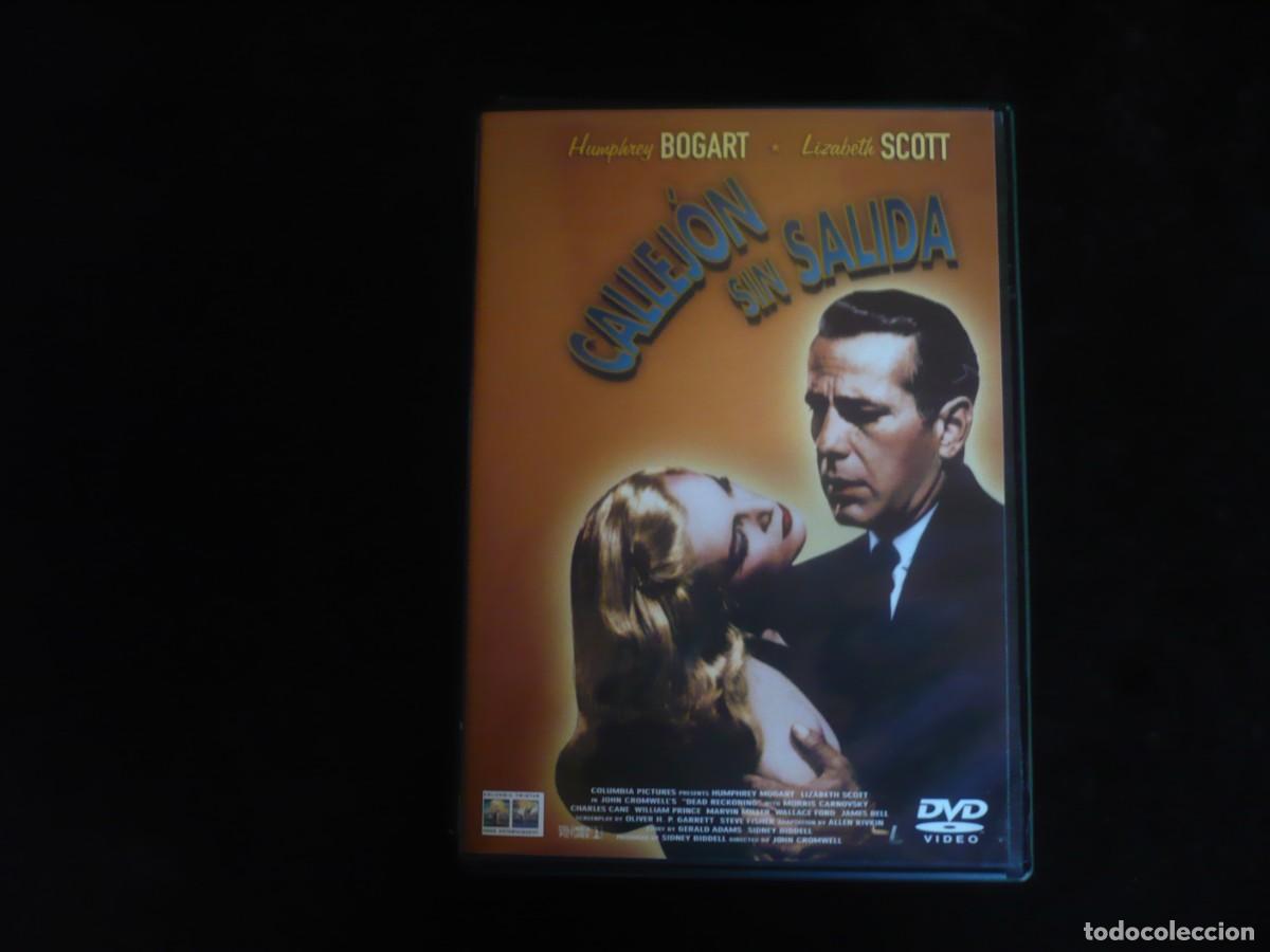 Cine: callejon sin salida - humphrey bogart - dvd como nuevo