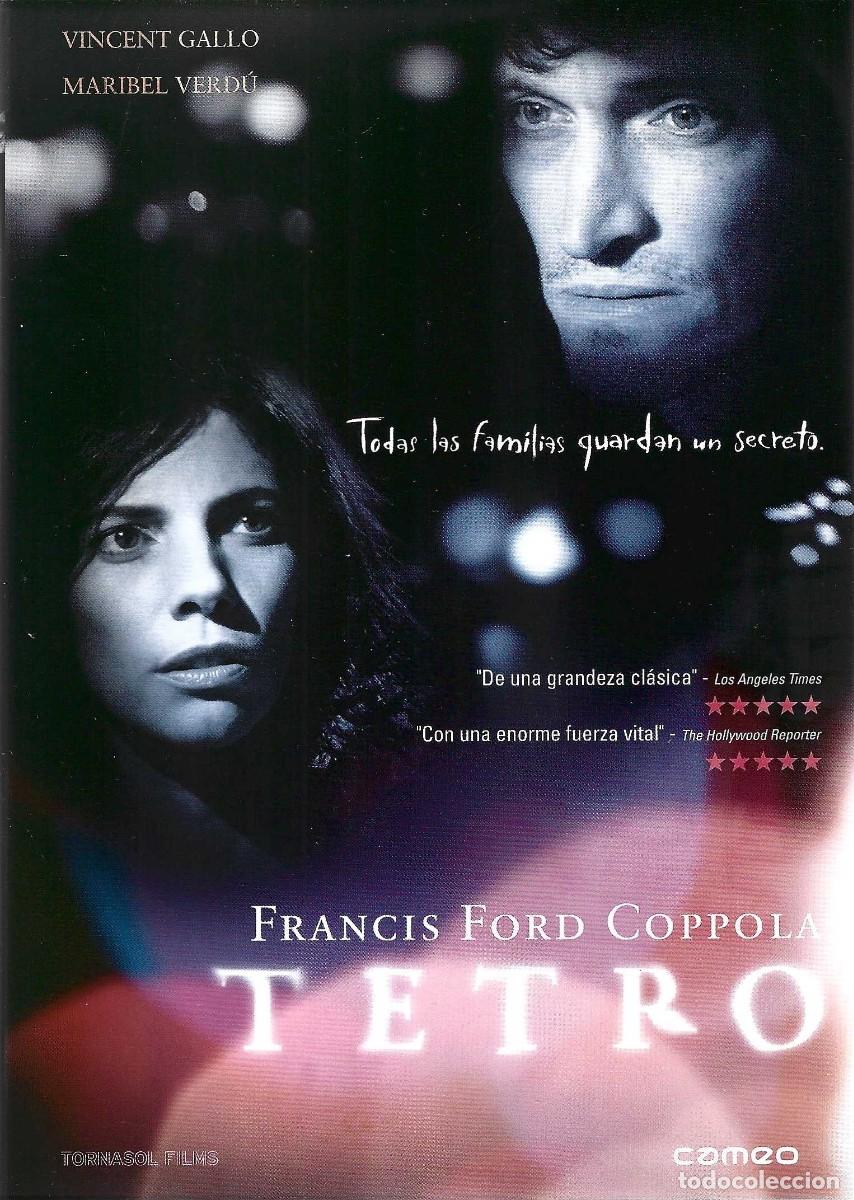 Cine: TETRO FRANCIS FORD COPPOLA MARIBEL VERD&Uacute;