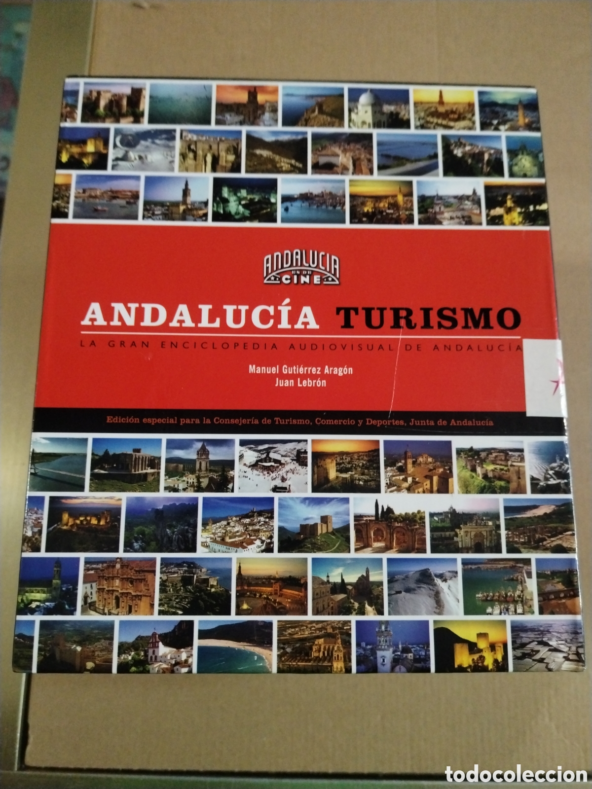 Cine: ANDALUCIA ES DE CINE. ANDALUCIA TURISMO CAJA CON 10 DVD COMPLETO.