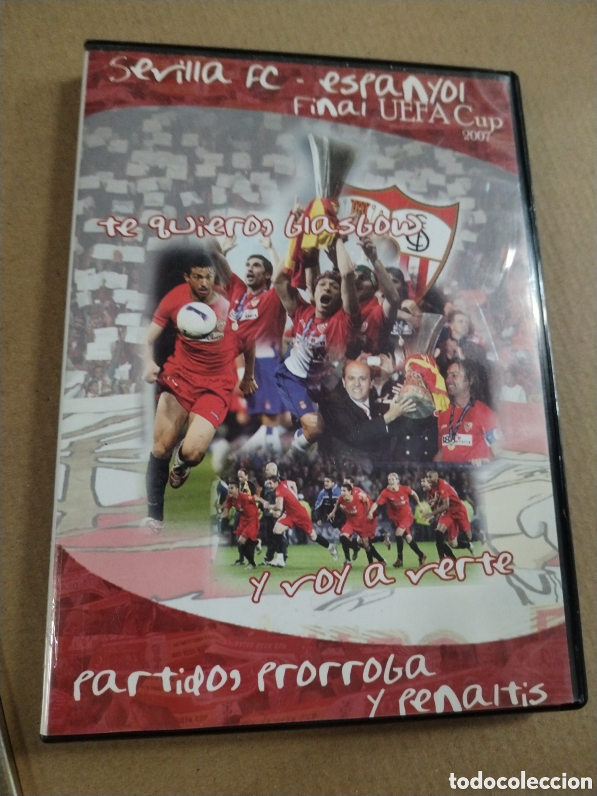 Cine: Sevilla FC-Espa&ntilde;ol. Final UEFA CUP. 2007. DVD.