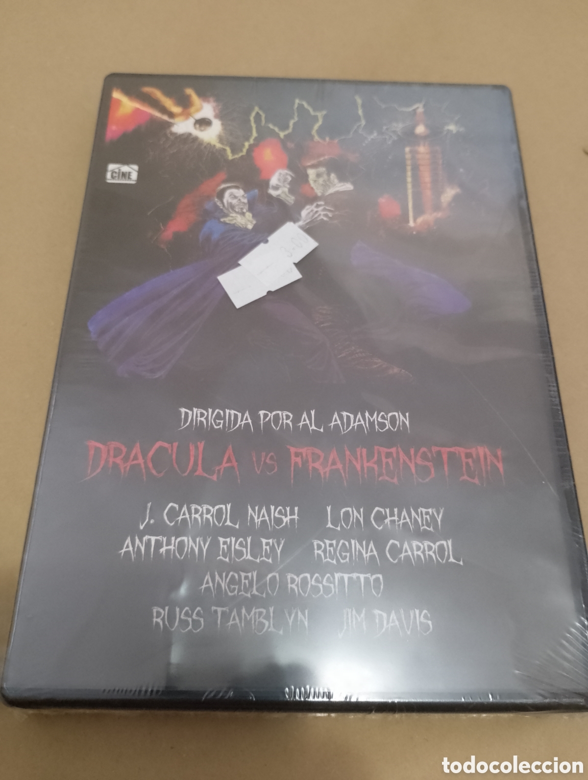Kino: Dvd. Dr&aacute;cula vs. Frankenstein. Al Adamson. Con Lon Chaney. Precintado.