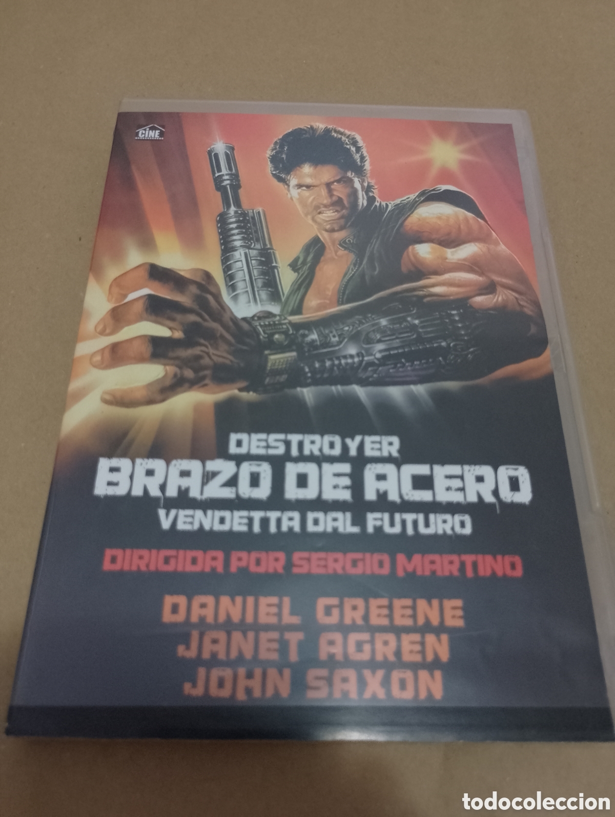 Kino: Dvd. Destroyer. Brazo de acero. Sergio Martino. Descatalogado.