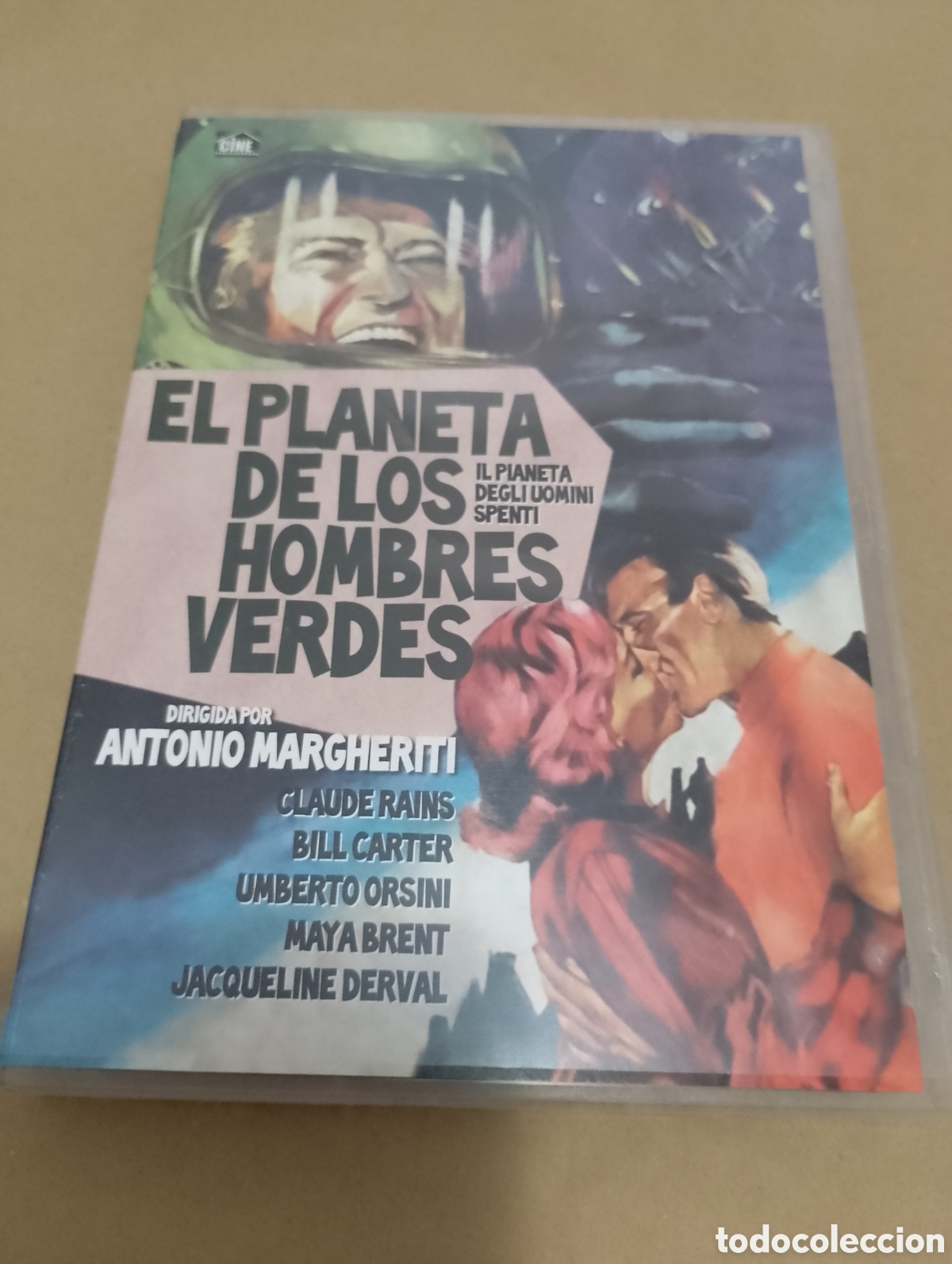 Kino: Dvd. El planeta de los hombres verdes. Antonio Margheriti.