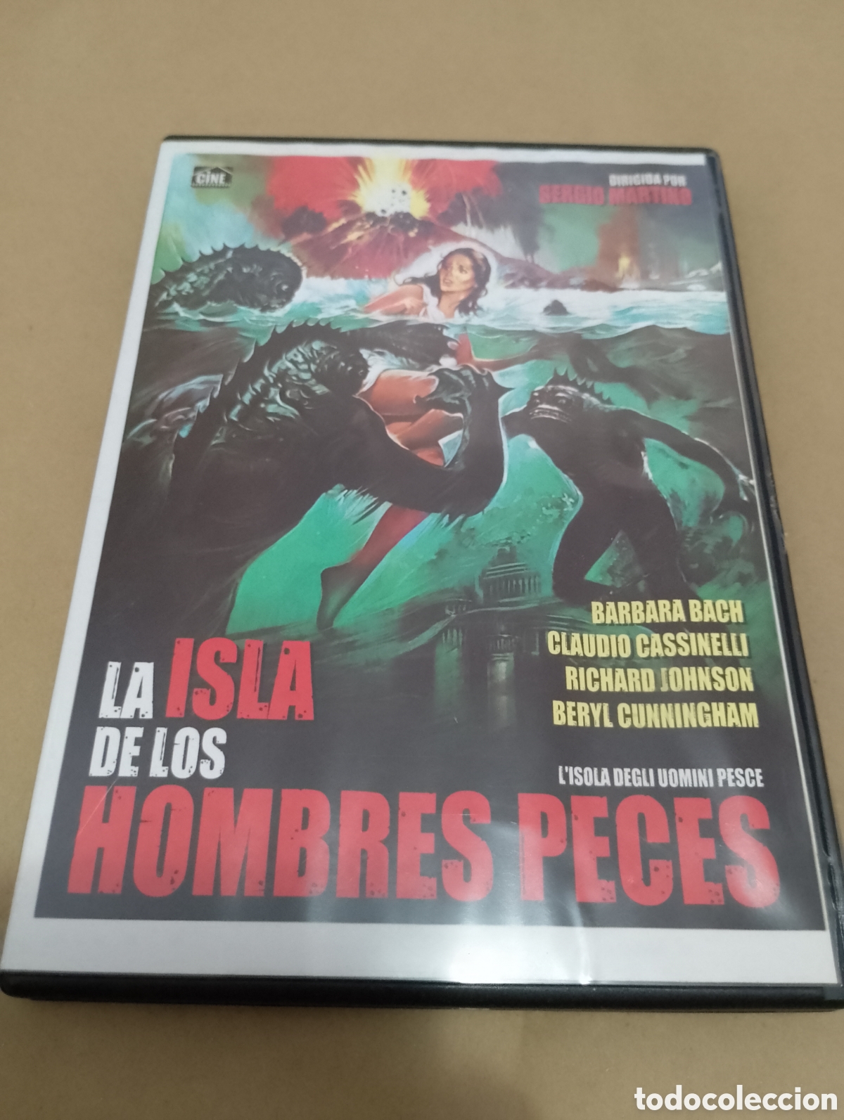 Kino: Dvd. La isla de los hombres peces. Sergio Martino. Ciencia ficci&oacute;n cl&aacute;sica.