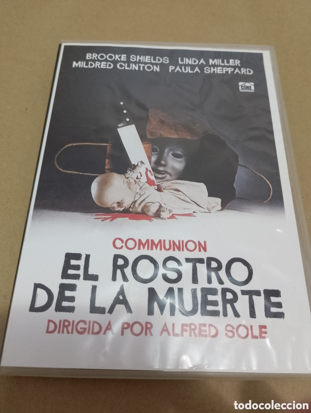 Kino: Dvd. El rostro de la muerte. Alfred Sole. Con Brooke Shields.
