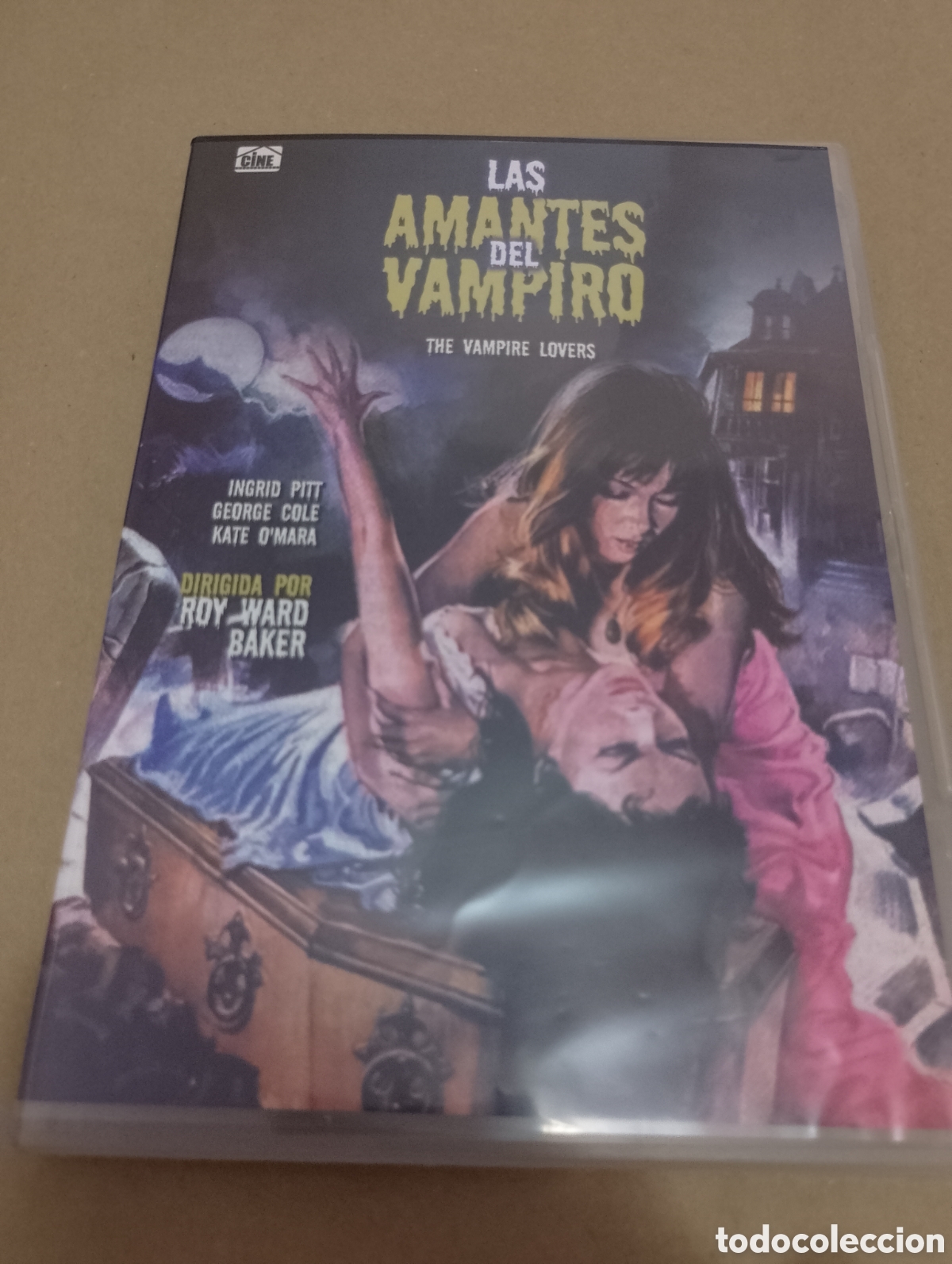 Kino: Dvd. Las amantes del vampiro. Terror. Roy Ward Baker.