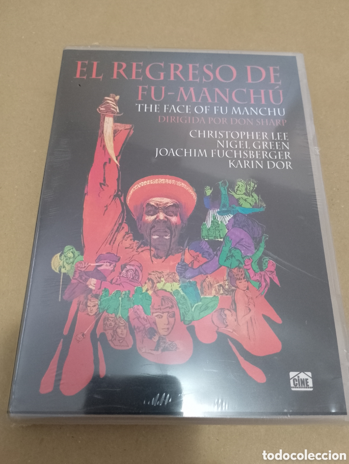 Cinema: Dvd. El regreso de Fu-Manchu. Con Christopher Lee. Precintado. Descatalogado. Dif&iacute;cil de encontrar,