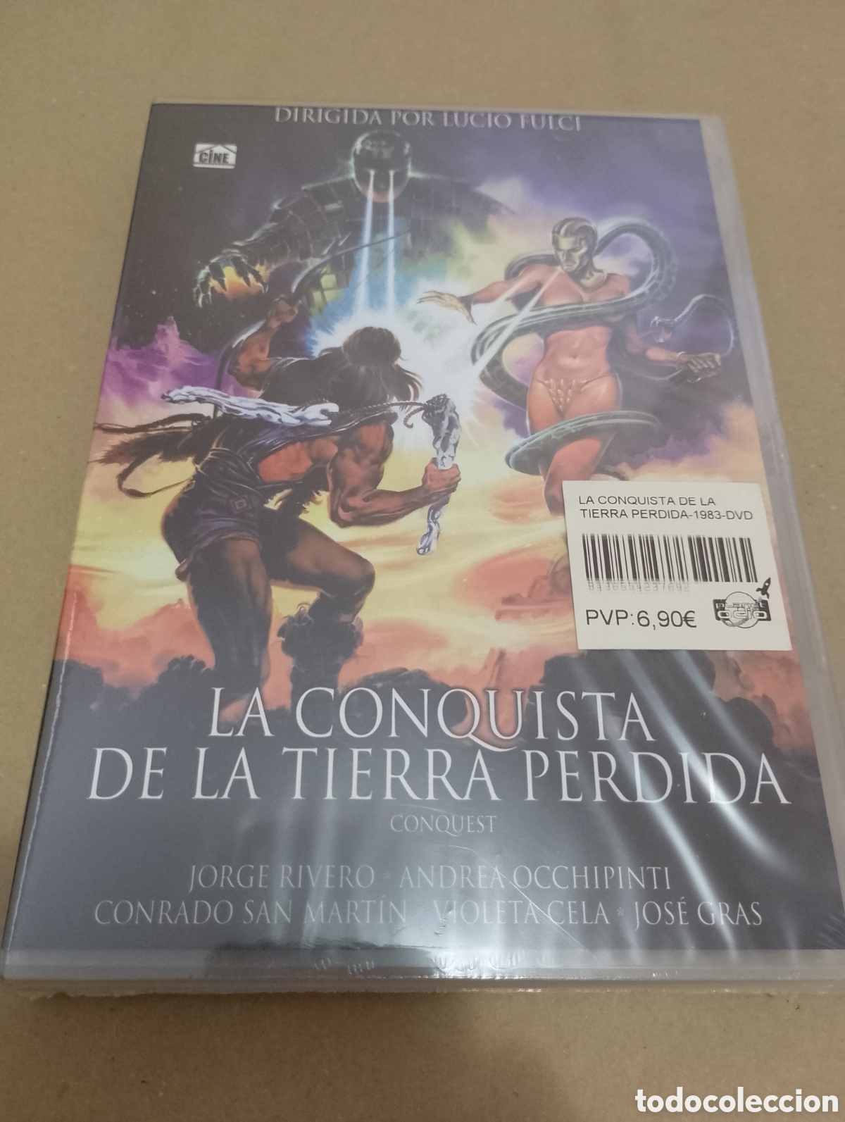 Cinema: Dvd. La conquista de la tierra perdida. Precintado. Lucio Fulci. Descatalogado.