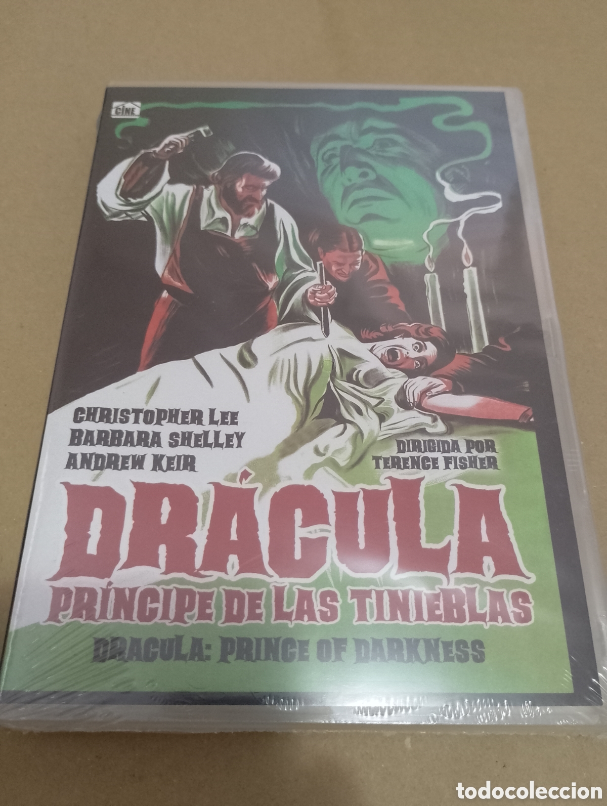 Cinema: Dvd. Dr&aacute;cula. Pr&iacute;ncipe de las tinieblas. Terence Fisher. Con Christopher Lee. Precintado.
