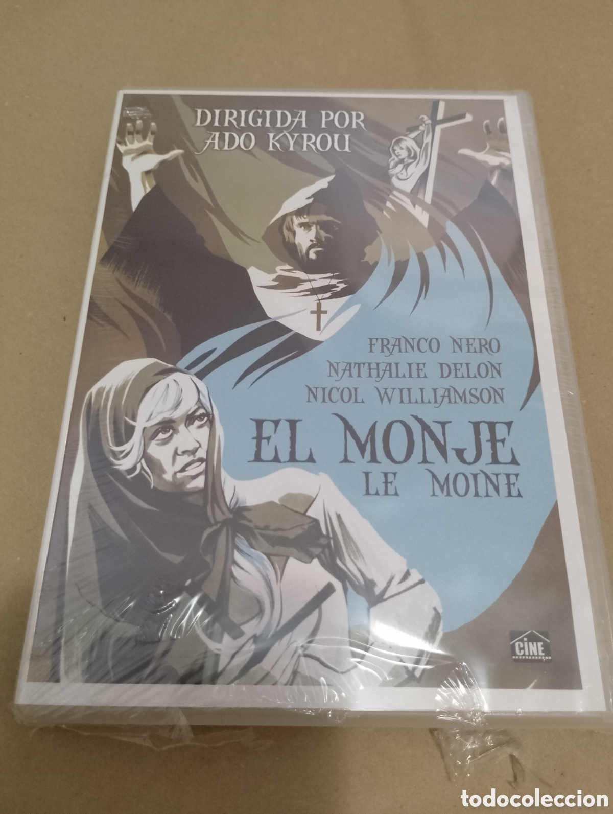 Cinema: Dvd. El monje. Ado Kyrou. Gui&oacute;n de Luis Bu&ntilde;uel. Con Franco Nero. Precintado.