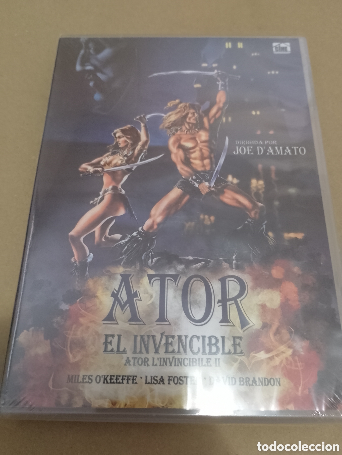 Cinema: Dvd. Ator 2. El invencible. Joe D&rsquo;Amato. Precintado. Italianada de culto. Descatalogad&iacute;simo. &Uacute;nico e