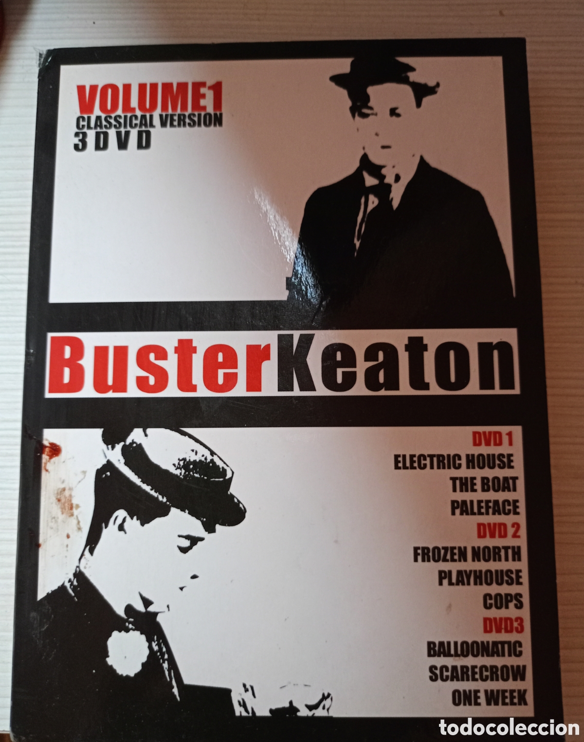 Cine: Buster Keaton volume 1 classical version 3 dvds