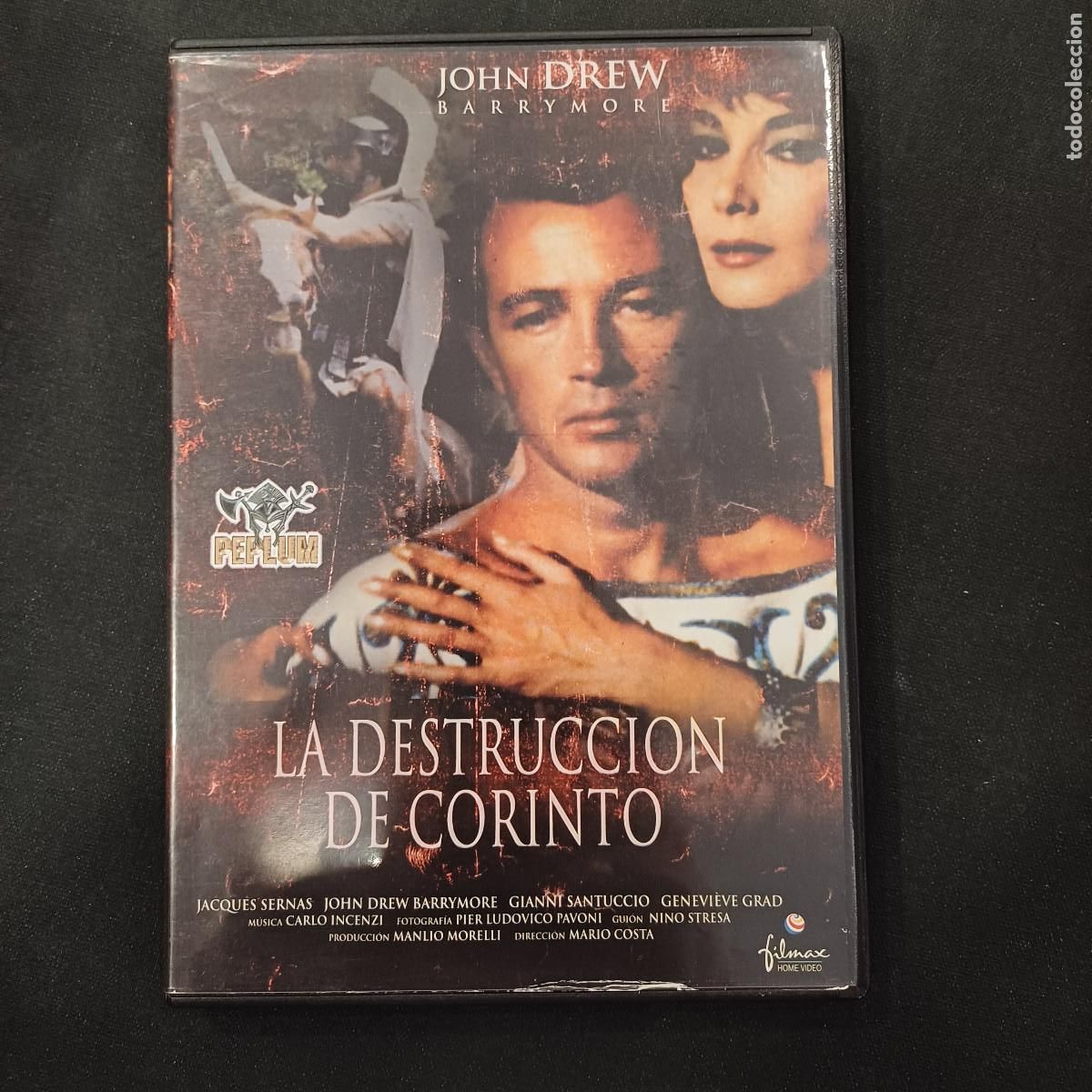 Cine: LA DESTRUCCION DE CORINTO/DVD.