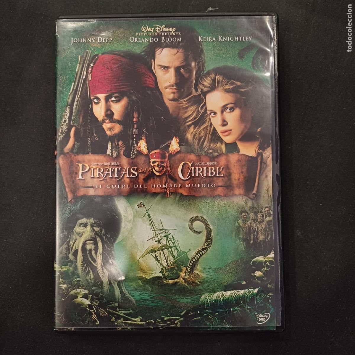 Cine: PIRATAS DEL CARIBE/EL COFRE DEL HOMBRE MUERTO/DVD.