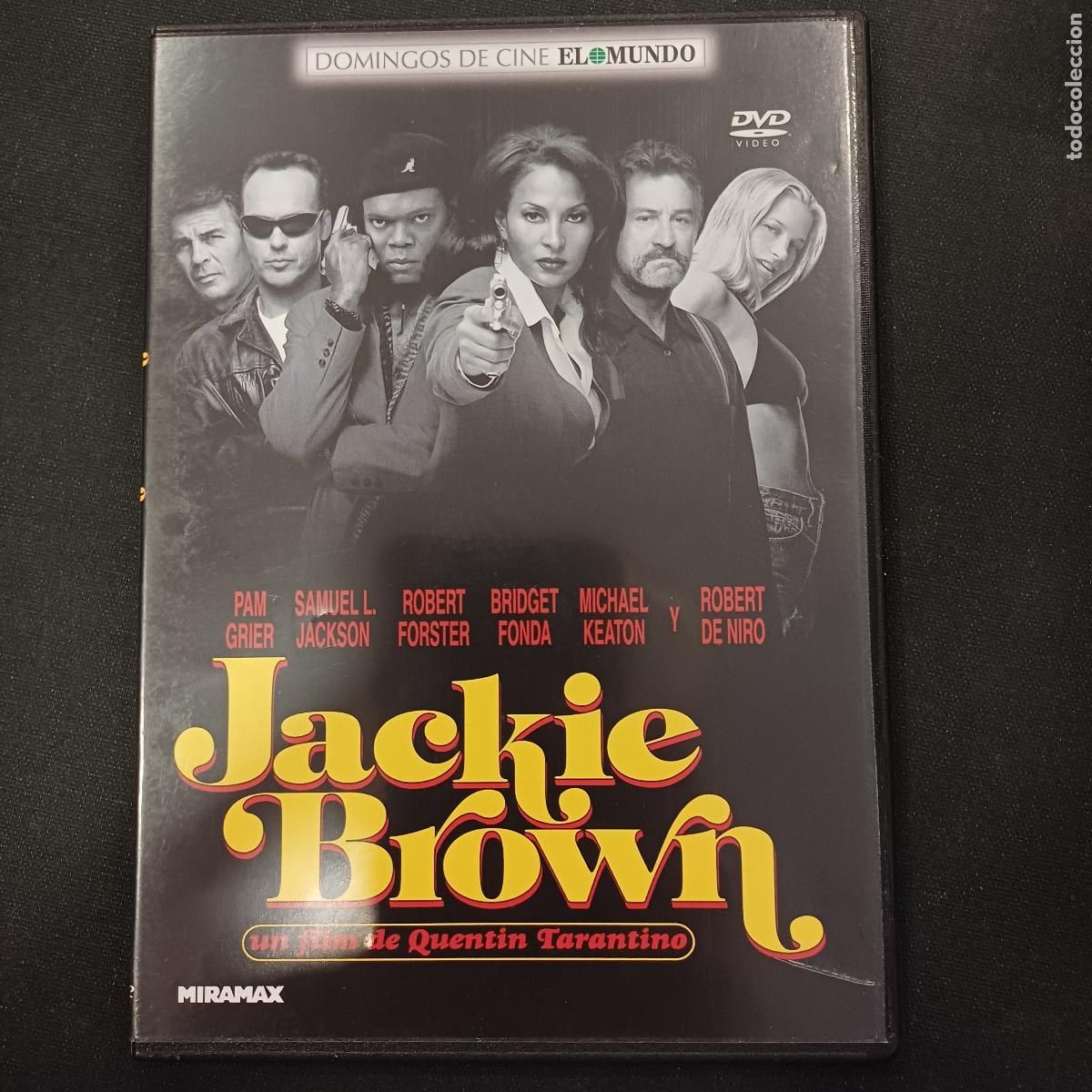 Cine: JACKIE BROWN/TARANTINO-PAM GRIER/DVD SLIM.