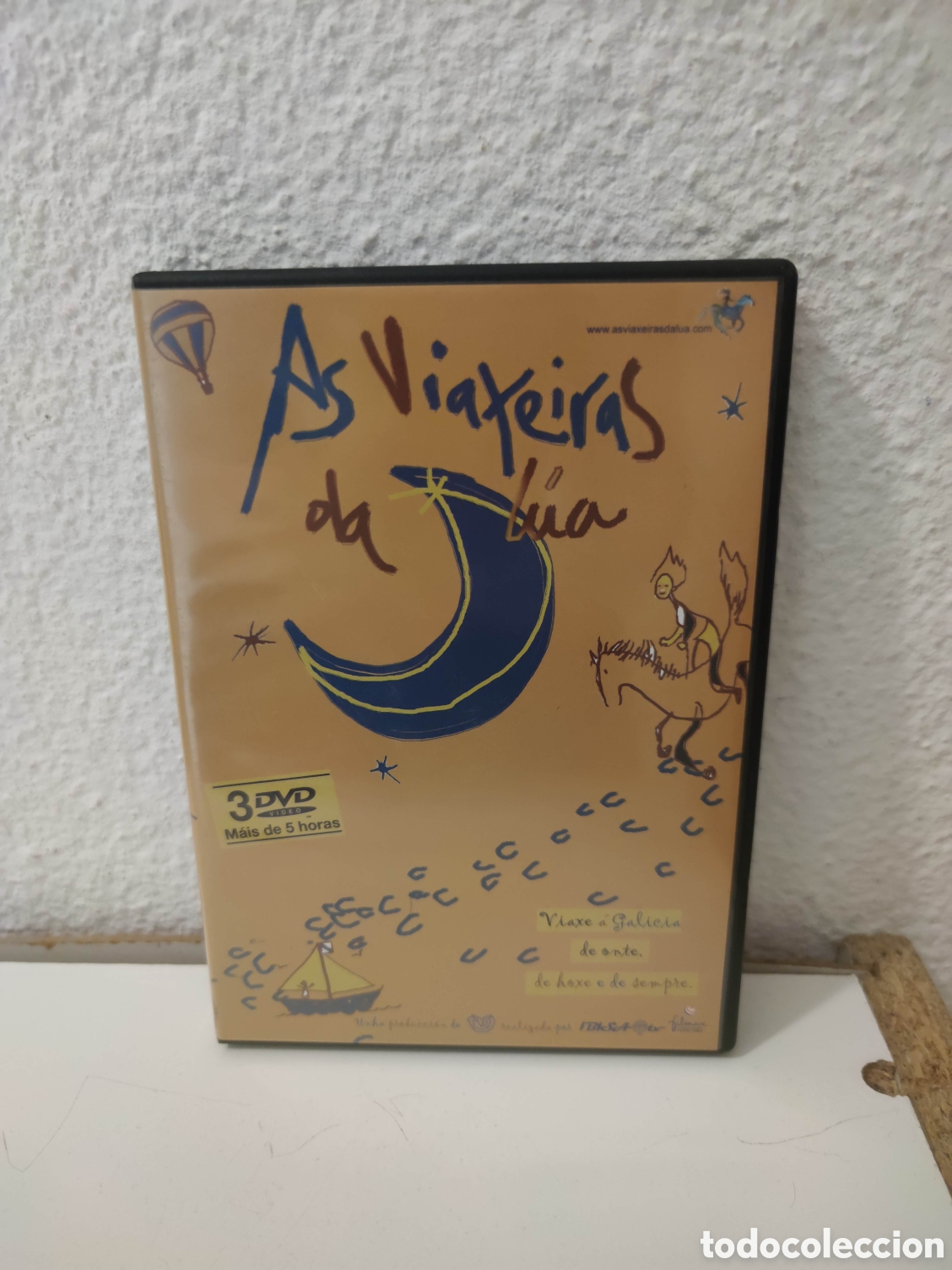 Cin&eacute;ma: 3 Dvd - As Viaxeiras da lua - 2003 - Valent&iacute;n Carrera - Serie de TV, docuficci&oacute;n, 13 cap&iacute;tulos de 26