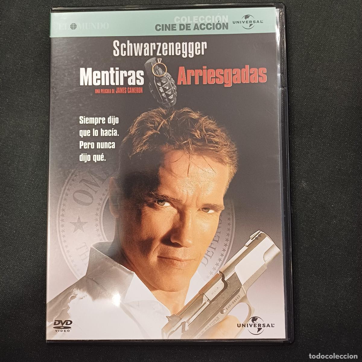 Cine: MENTIRAS ARRIESGADAS/SCHWARZENEGGER/DVD SLIM.