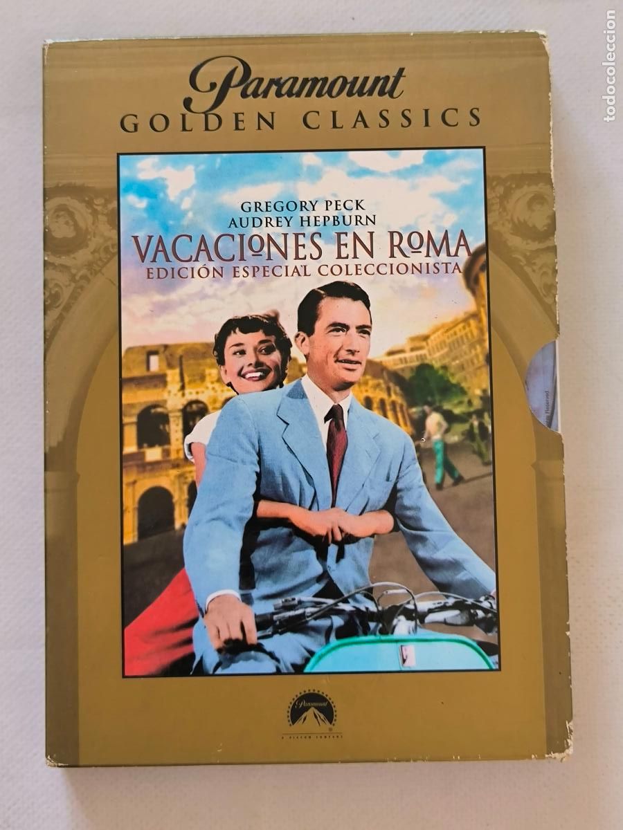 Cine: DVD VACACIONES EN ROMA - EDICION ESPECIAL COLECCIONISTA (011)