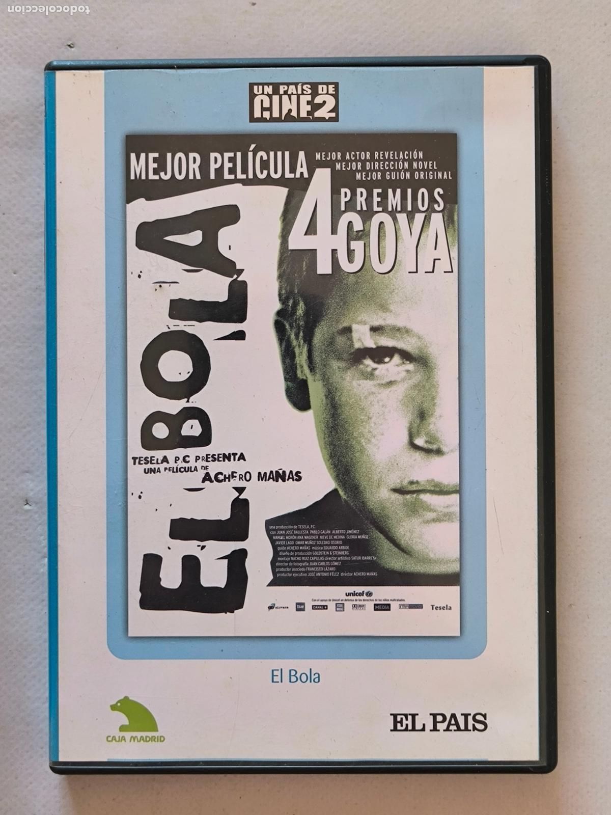 Cine: DVD EL BOLA - ACHERO MA&Ntilde;AS (011)