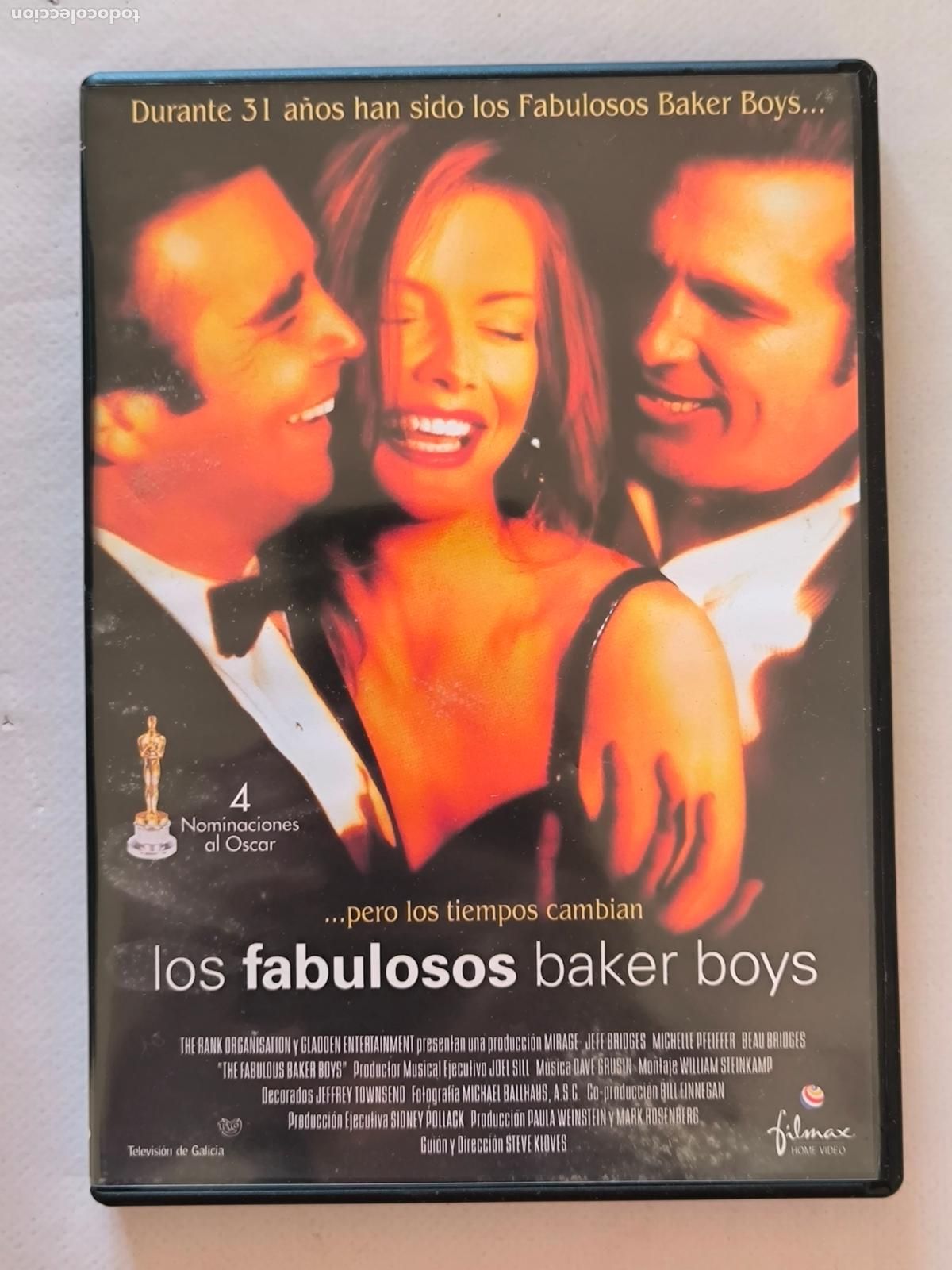 Cine: DVD LOS FABULOSOS BAKER BOYS - STEVE KLOVES (011)