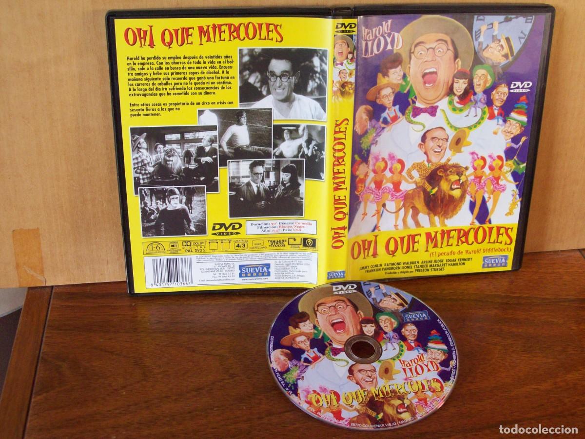 Cine: OH, QUE MIERCOLES (EL PECADO DE HAROLD DIDDLEBOCK) - HAROLD LLOYD - DVD