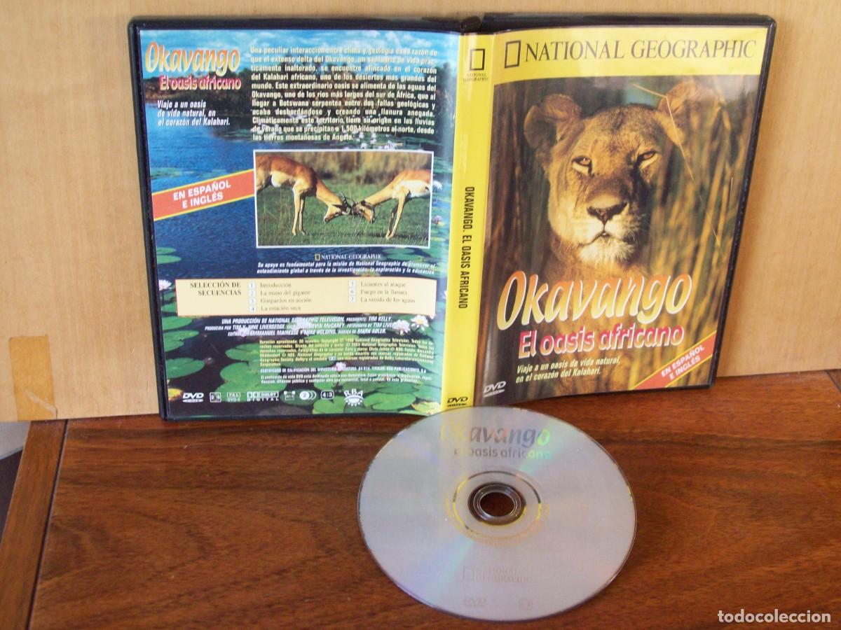 Cine: OKAVANGO - EL OASIS AFRICANO - EN EL CORAZON DEL KALAHARI - DVD NATIONAL GEOGRAPHIC