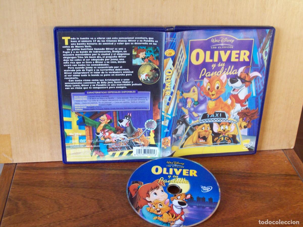 Cine: OLIVER Y SU PANDILLA - DVD LOS CLASICOS DE WALT DISNEY