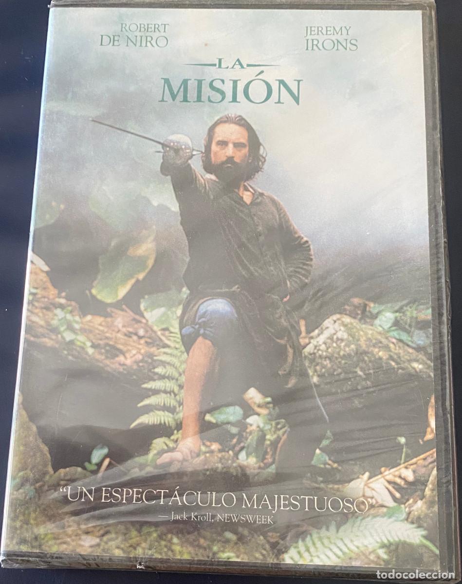 Cine: 'La misi&oacute;n', con Robert De Niro y Jeremy Irons. Cine hist&oacute;rico. Warner Video. DVD nuevo precintado.