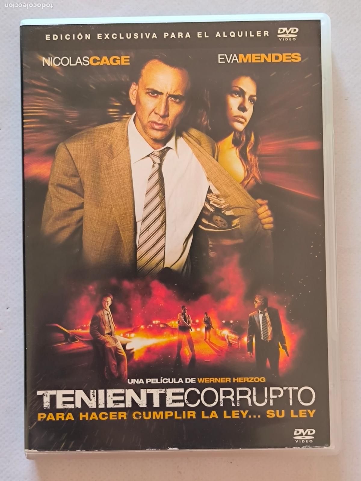Cine: DVD TENIENTE CORRUPTO - EDICION DE ALQUILER - NICOLAS CAGE (013)